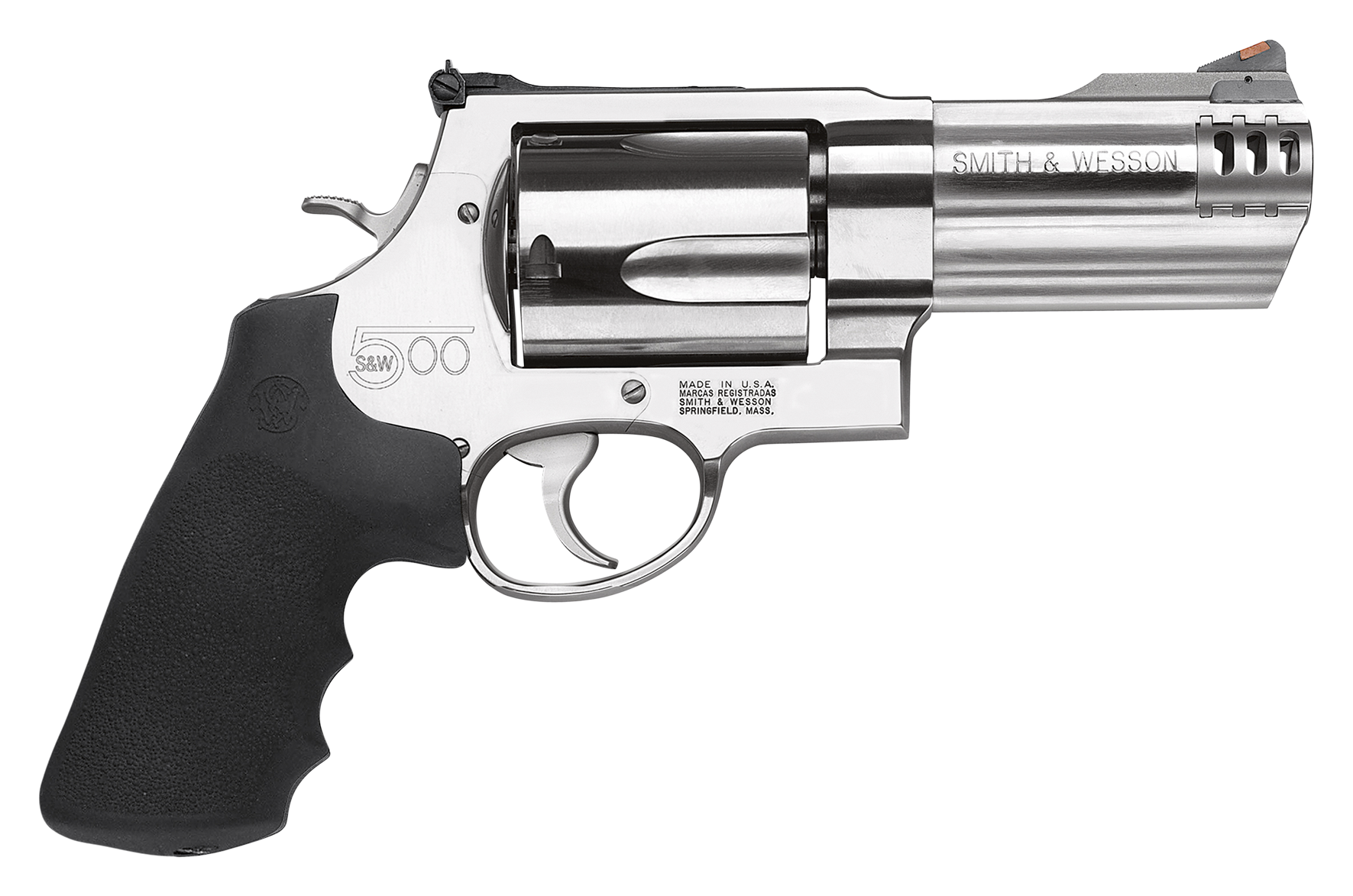 Smith  Wesson Model SW500 DoubleAction Revolver with Muzzle Compensator