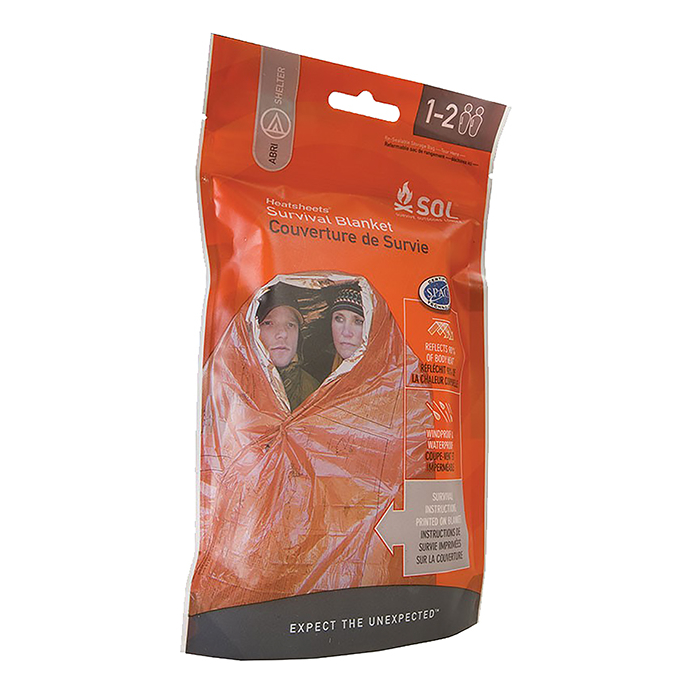 SOL Heatsheets 2-Person Survival Blanket