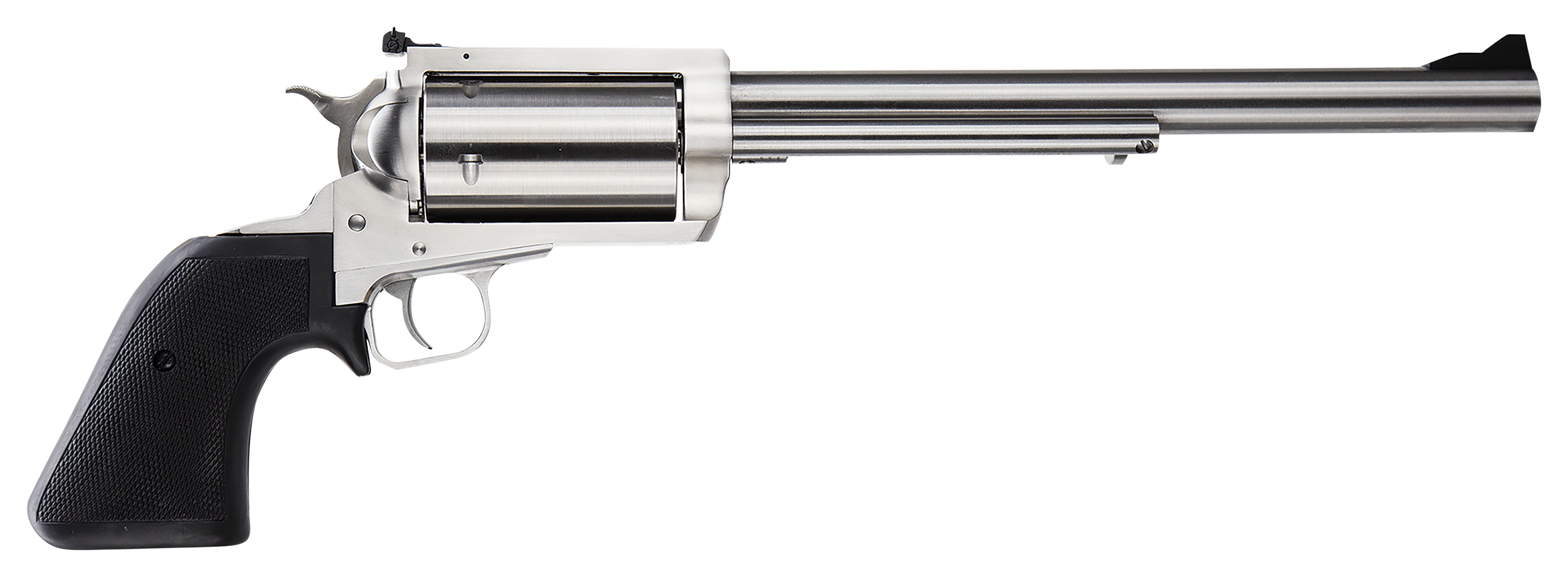 Magnum Research BFR SingleAction Revolver with Long Cylinder  4570 Gvmnt  10  Black Rubber  5