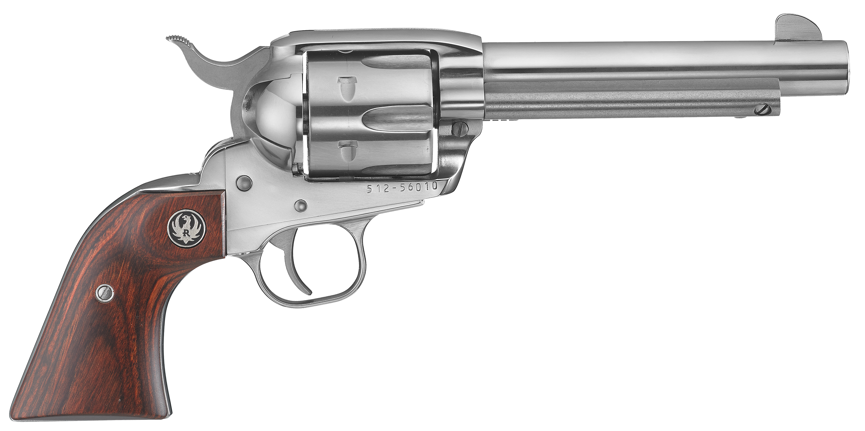 Ruger Vaquero Single-Action Revolver in Stainless Steel - Model 5108 - Ruger