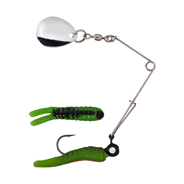 Johnson Original Beetle Spin - 1/8 oz. - Green Craw with Silver Blade