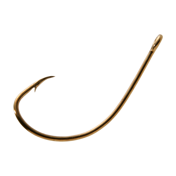Eagle Claw Wide Gap Bait Hook, Size 6, Red