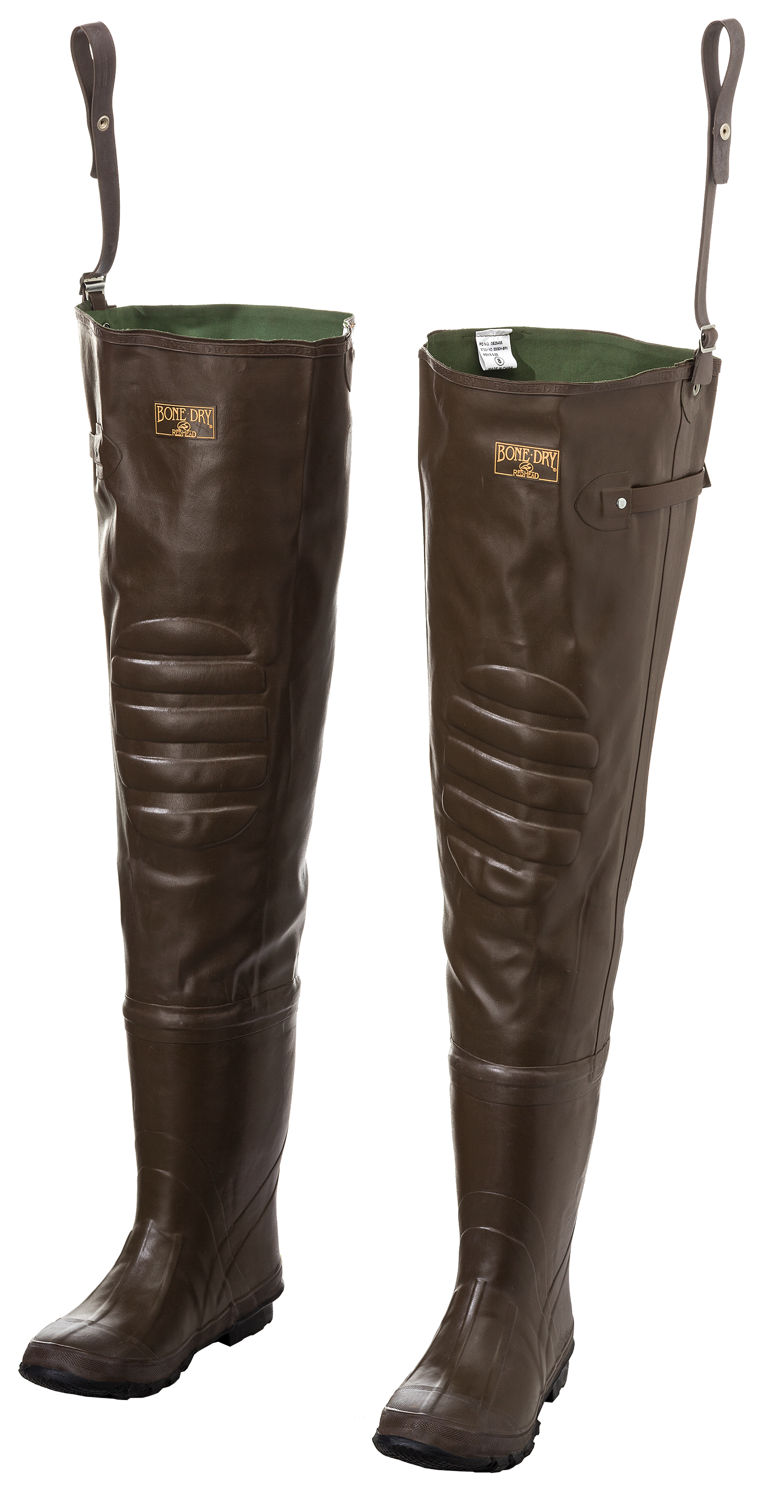RedHead Bone-Dry Rubber Boot-Foot Hip Waders for Men, Ladies and