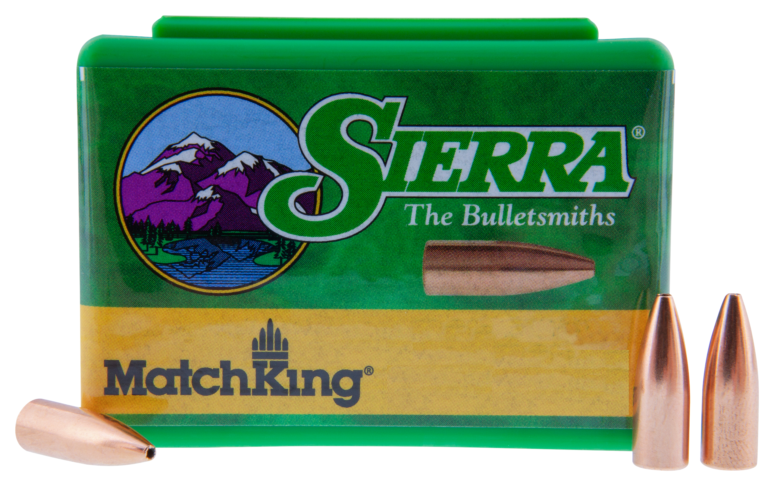 Sierra MatchKing Rifle Bullets - 53 Grain - .224 - 100 Rounds