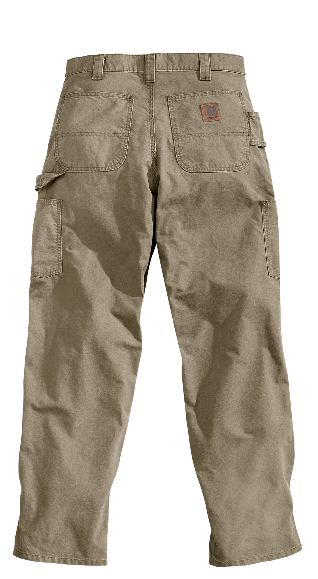 Carhartt Loose-Fit Canvas Utility Work Pants for Men - Dark Khaki - 34x32