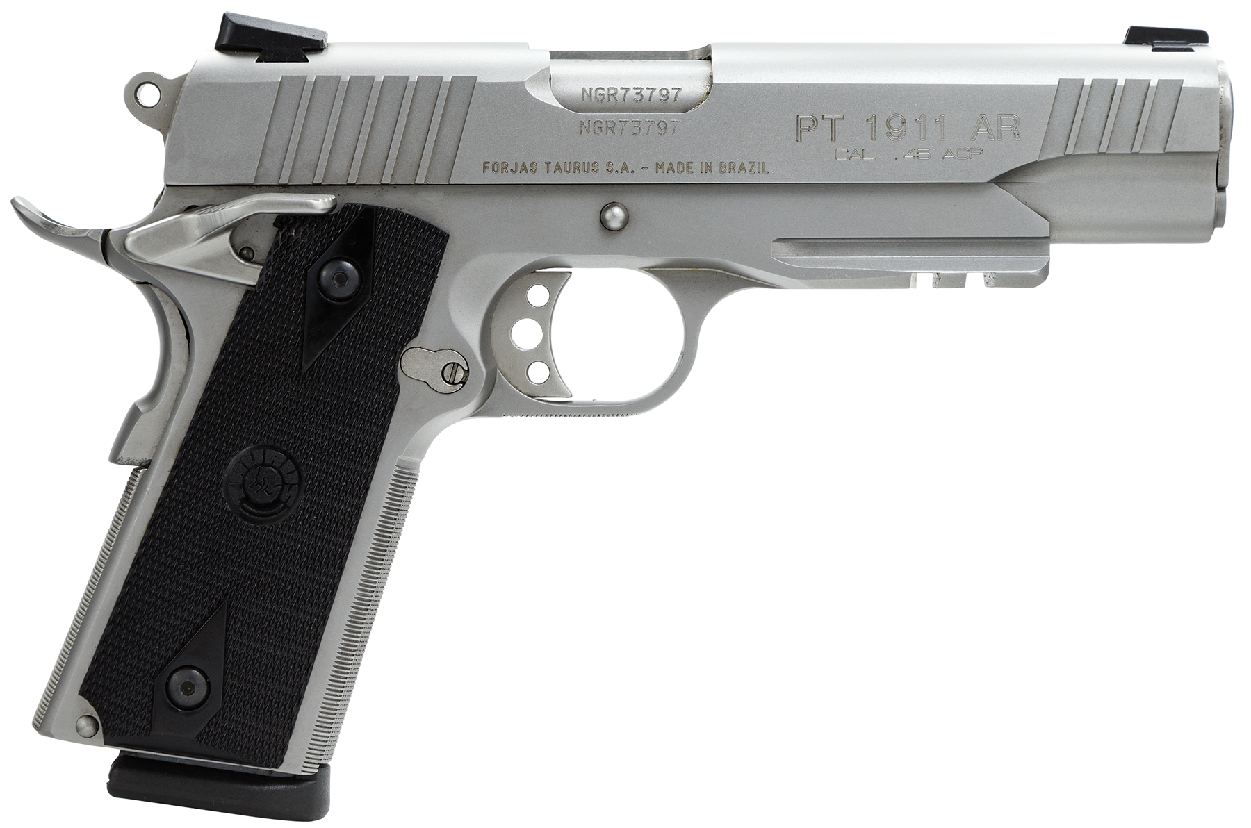 Image of Taurus 1911 Stainless Steel Single-Action Pistol