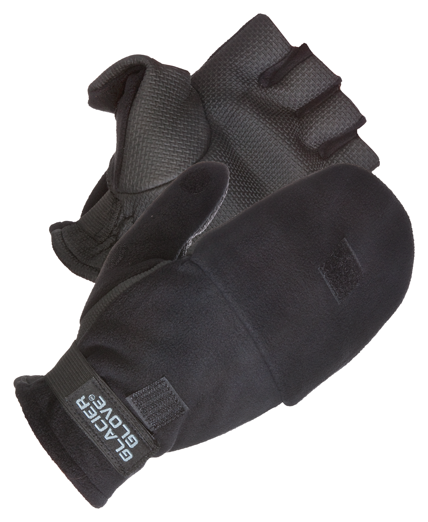 GLACIER GLOVE Alaska River Glove-Flip Mitt, Size: S (759BK-S)