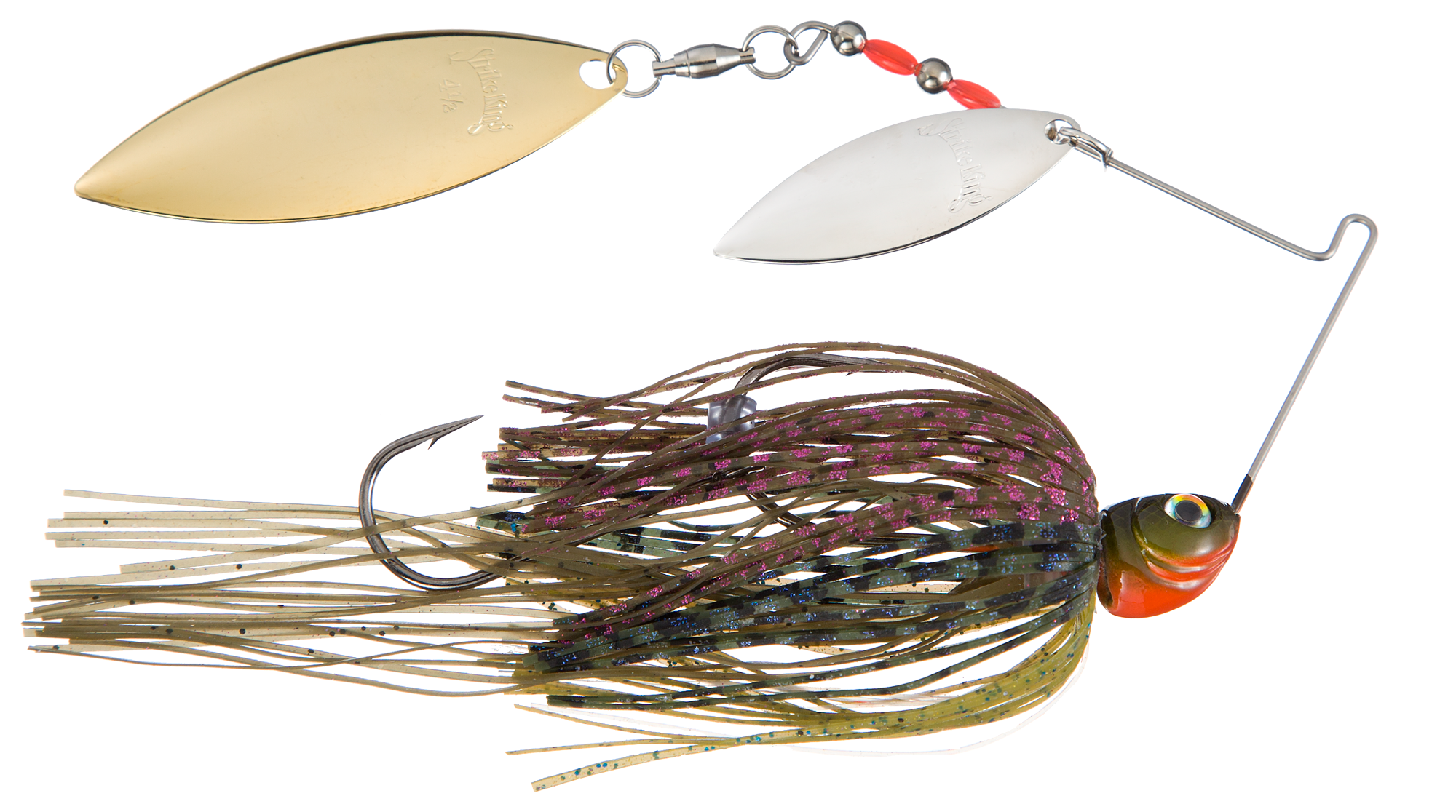 Strike King KVD Spinnerbaits Double Willow - Chartreuse