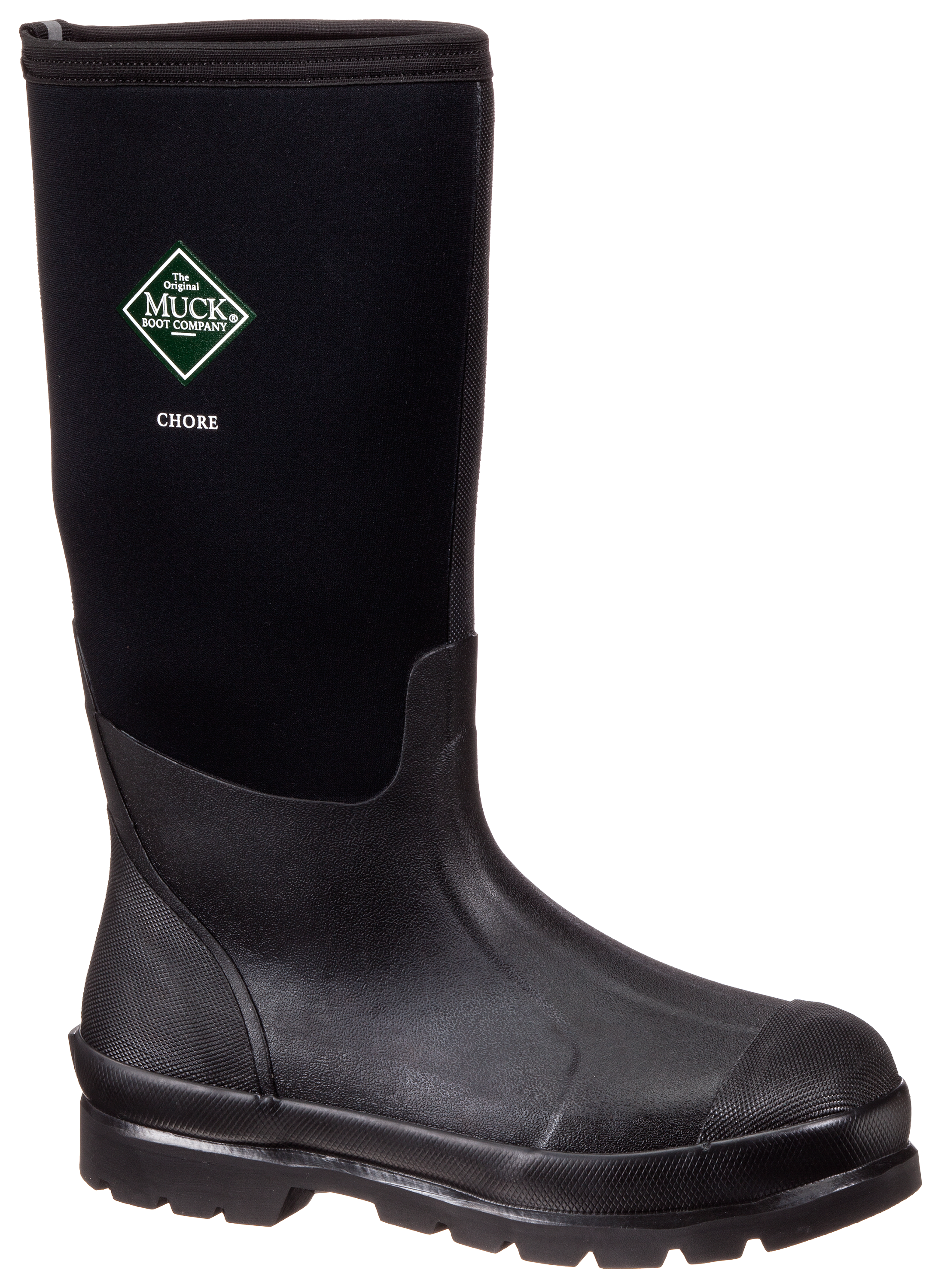 Image of The Original Muck Boot Company Chore Tall Rubber Boots for Men - Black