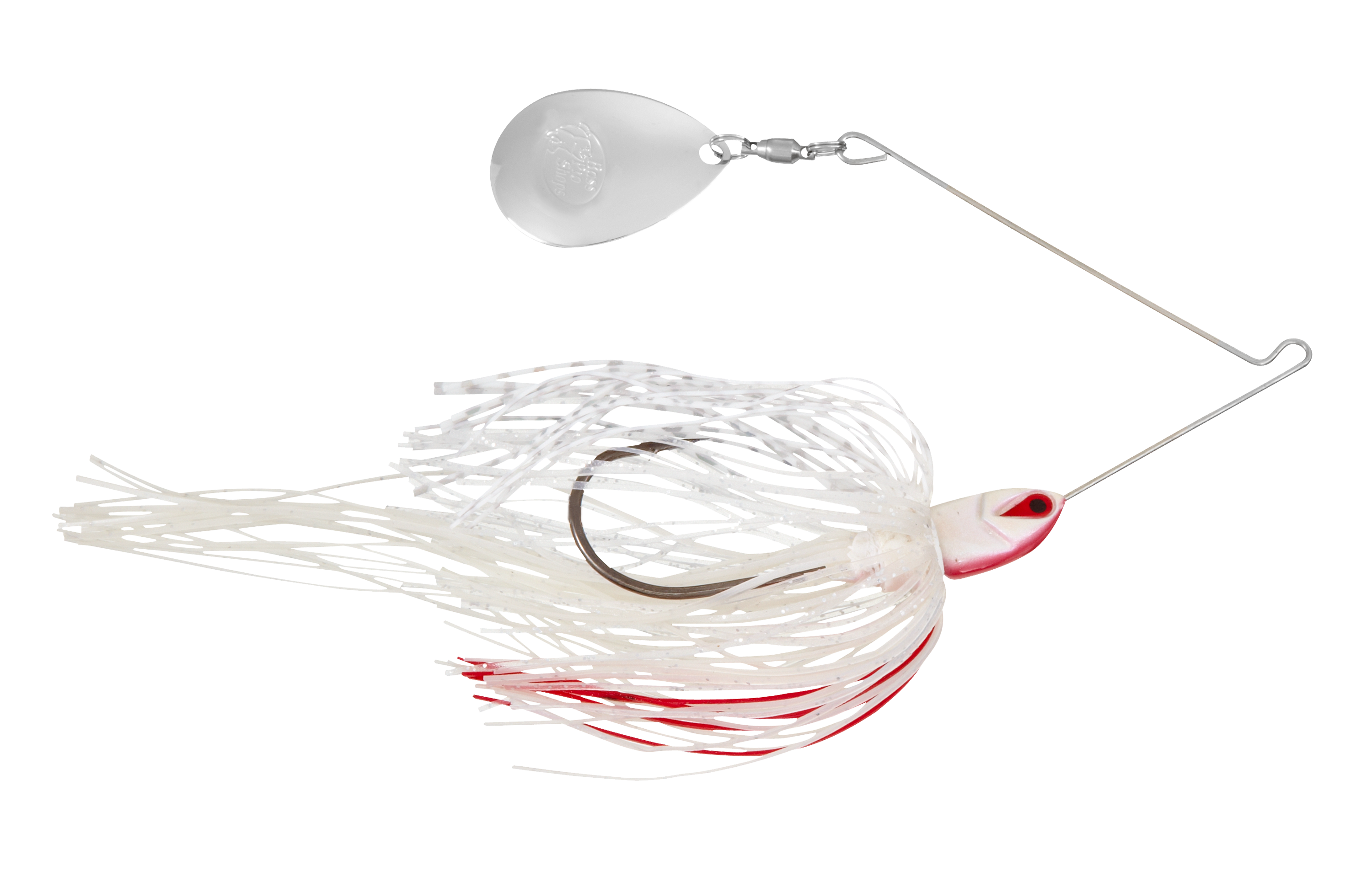 Image of Bass Pro Shops Lazer Eye Pro Series Spinnerbaits Single Colorado - 1/4 oz - Bleeding Baitfish