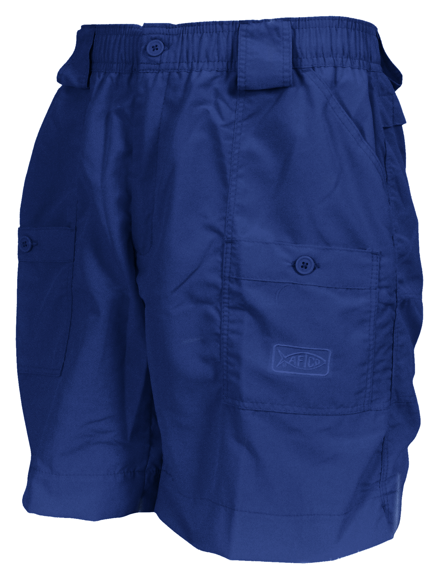 Image of AFTCO Original Long Fishing Shorts for Men - Navy - 36