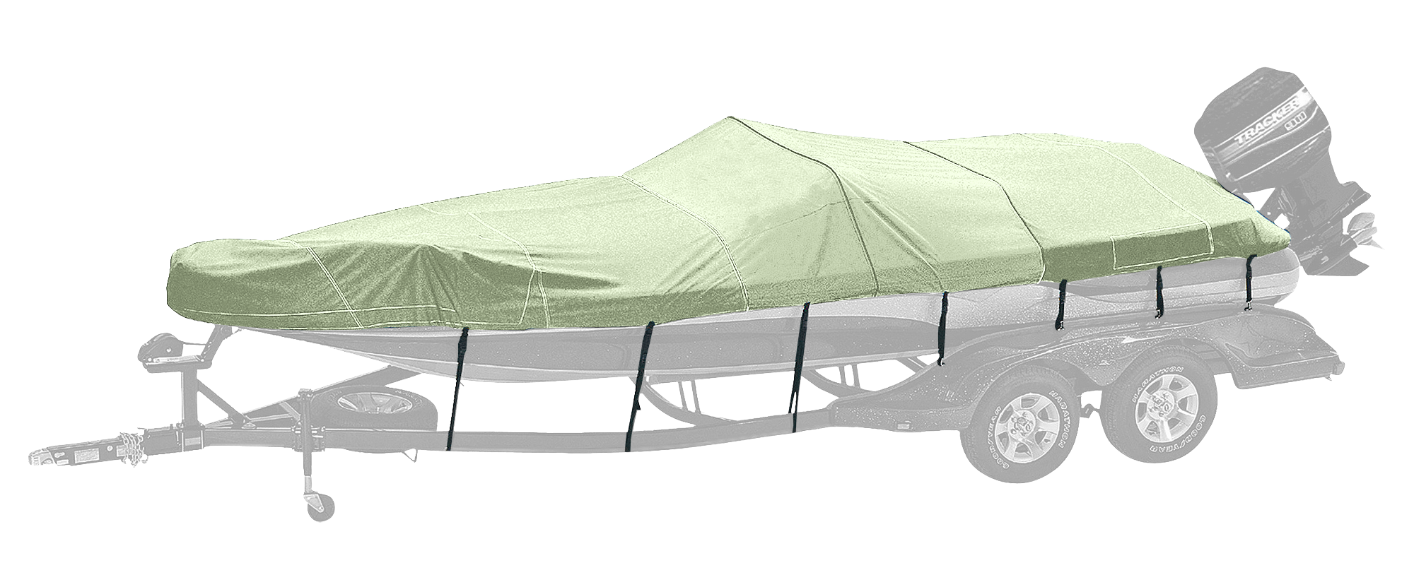 Bass Pro Shops Woodland Exact Fit Custom Boat Cover - Nitro Boats - 2002-20