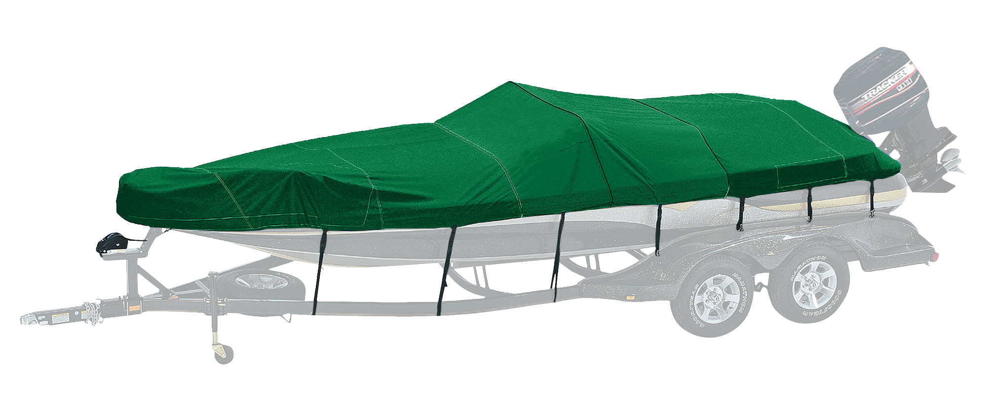 Bass Pro Shops Exact Fit Boat Cover by Westland - Tracker Boats - 2003-2005
