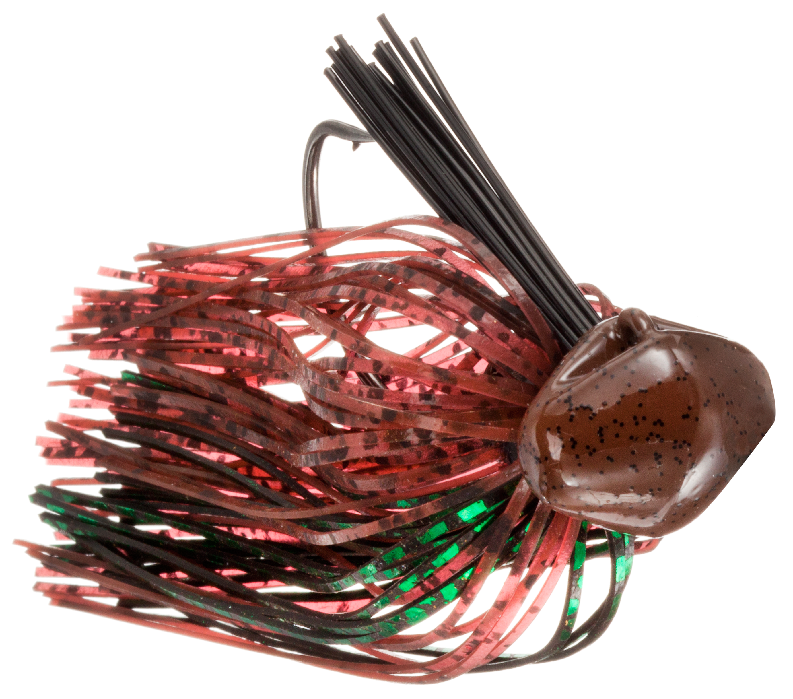 Bass Pro Shops Enticer Pro Series Football Jig - 1/2 oz - Brown Green Scale