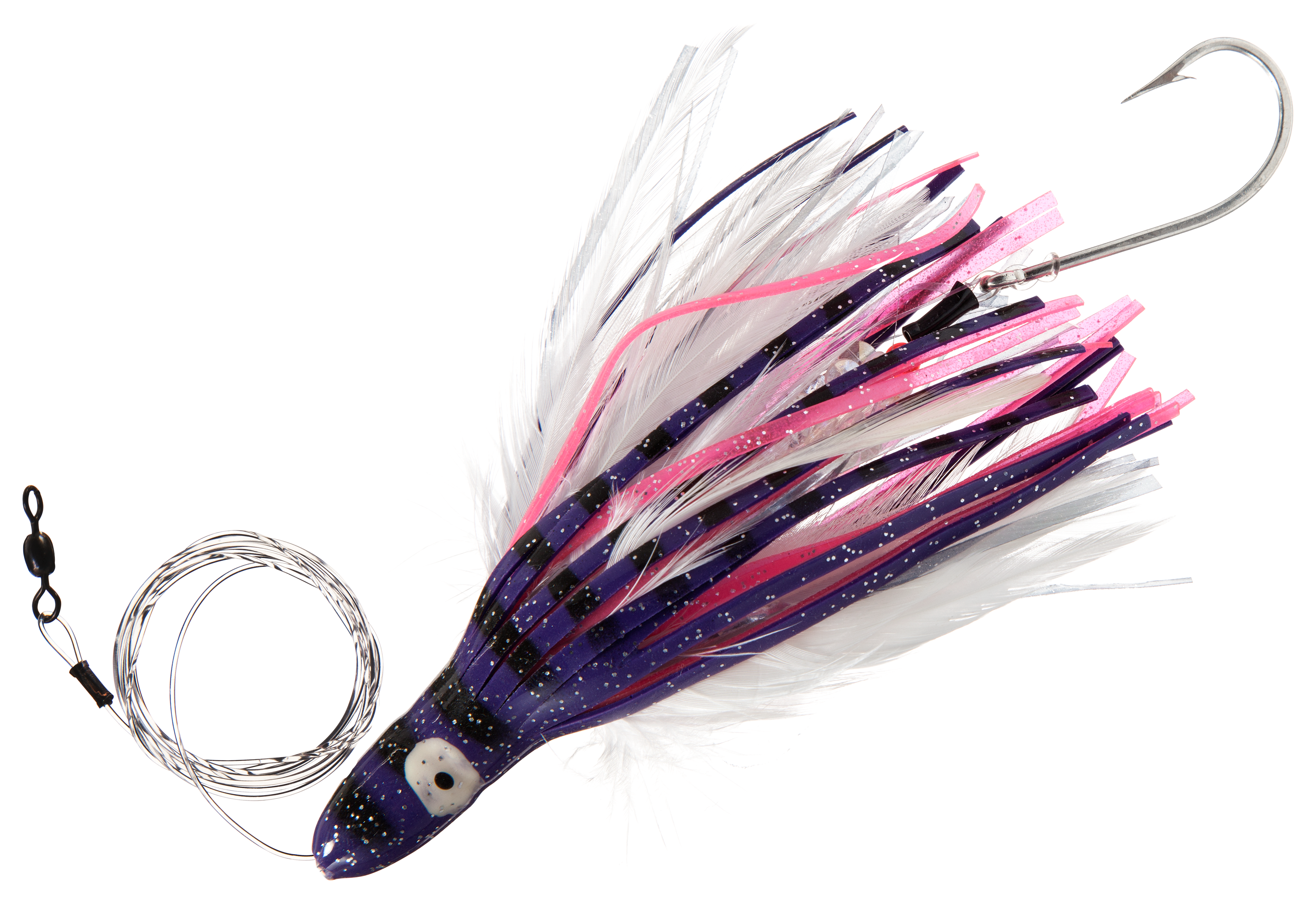 R&R Tackle Mahi Magnet - 4-3/4 - Purple/Pink/White