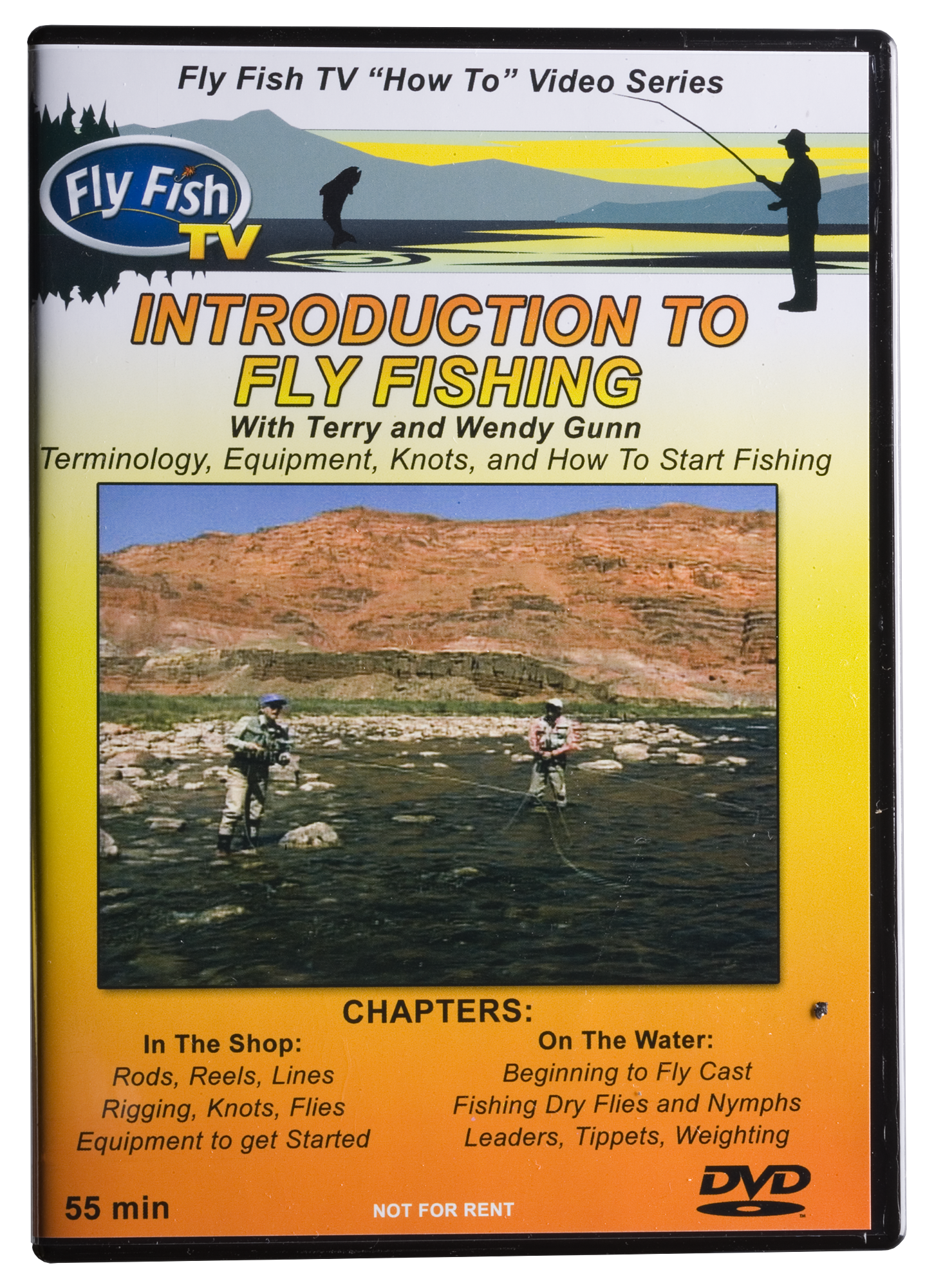 Introduction To Fly Fishing with Terry & Wendy Gunn Video - DVD