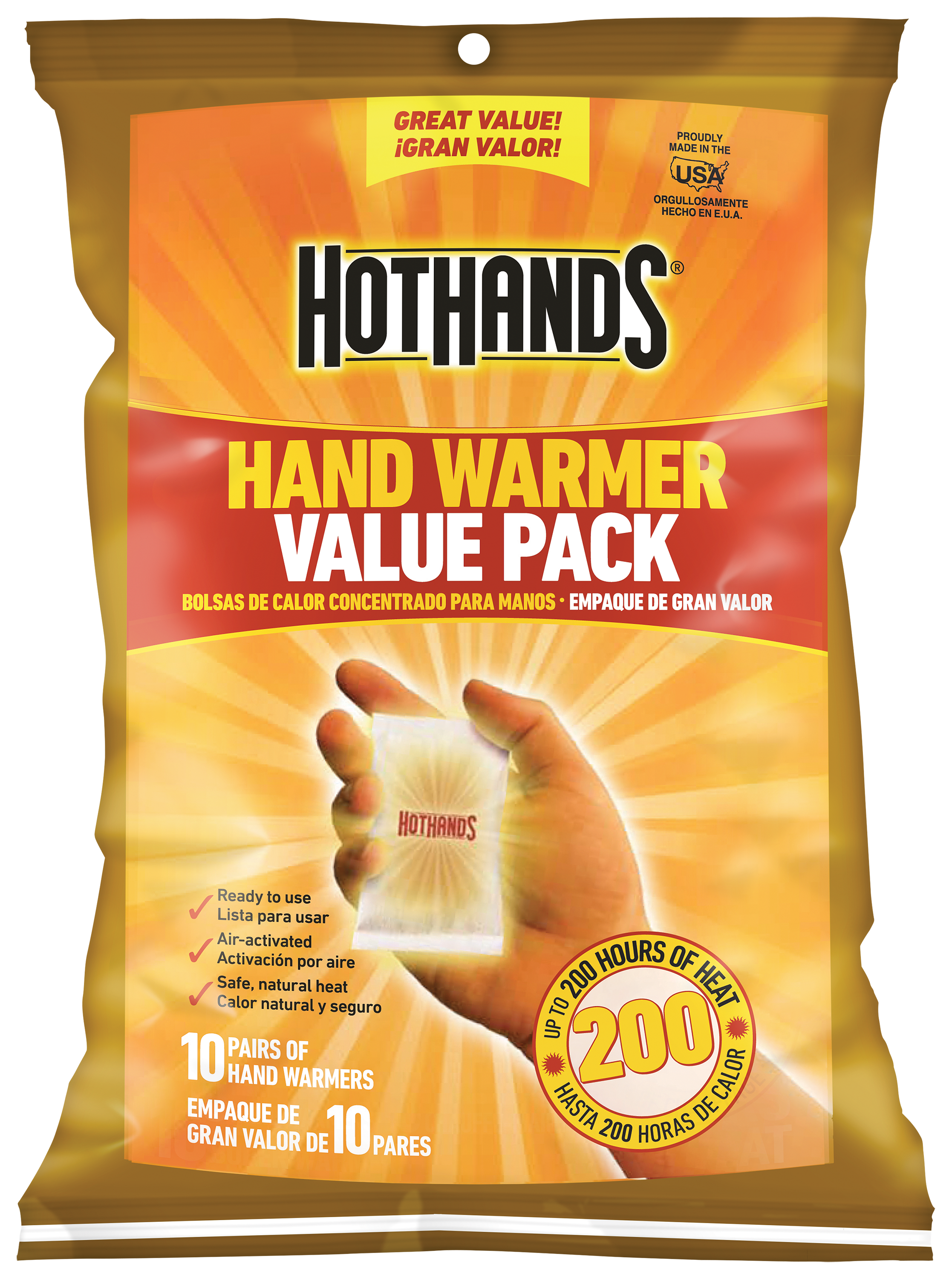 Hot Hands Instant Hand Warmers. 6 Pairs : : Sports & Outdoors
