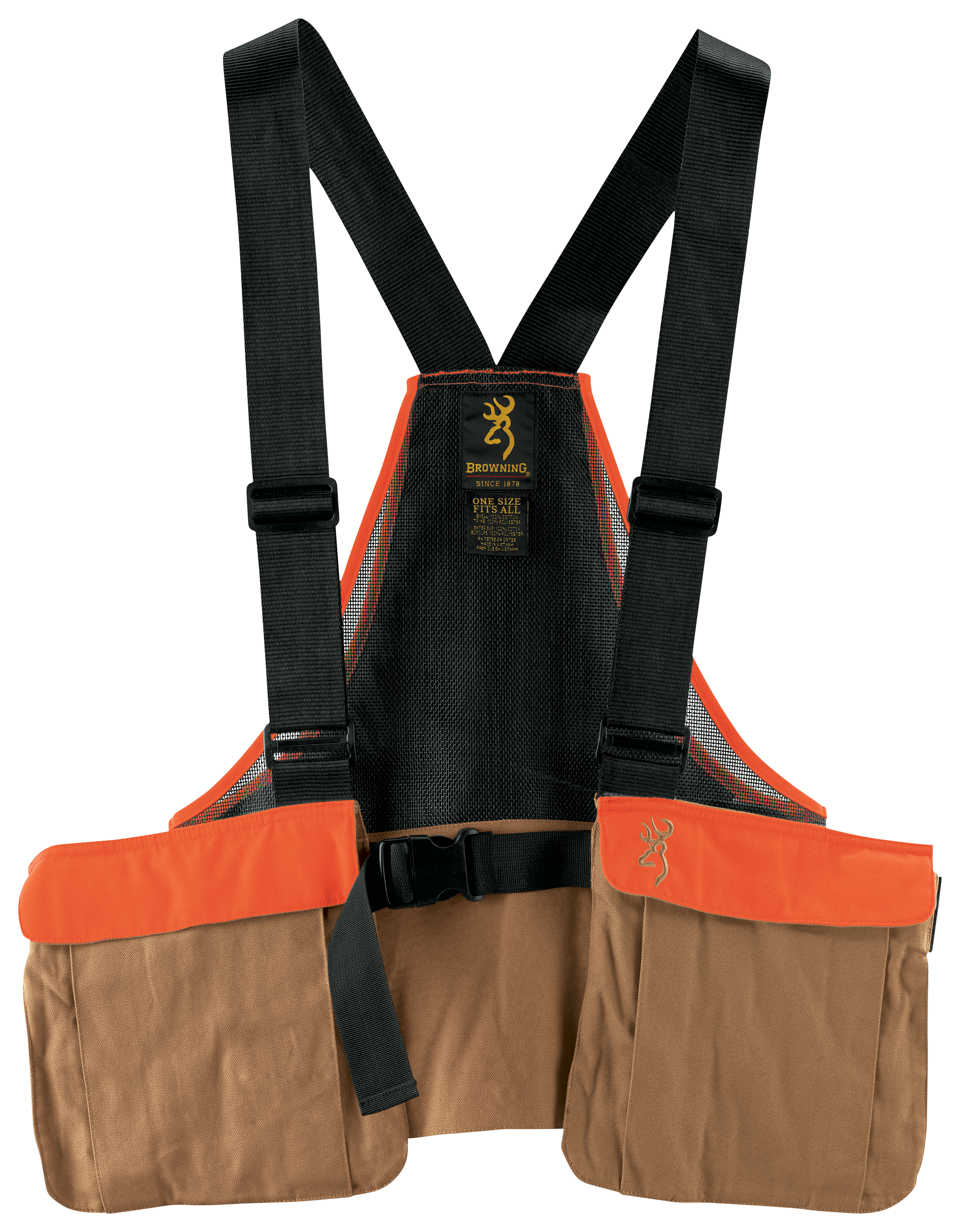Browning Upland Canvas Strap Vest for Men
