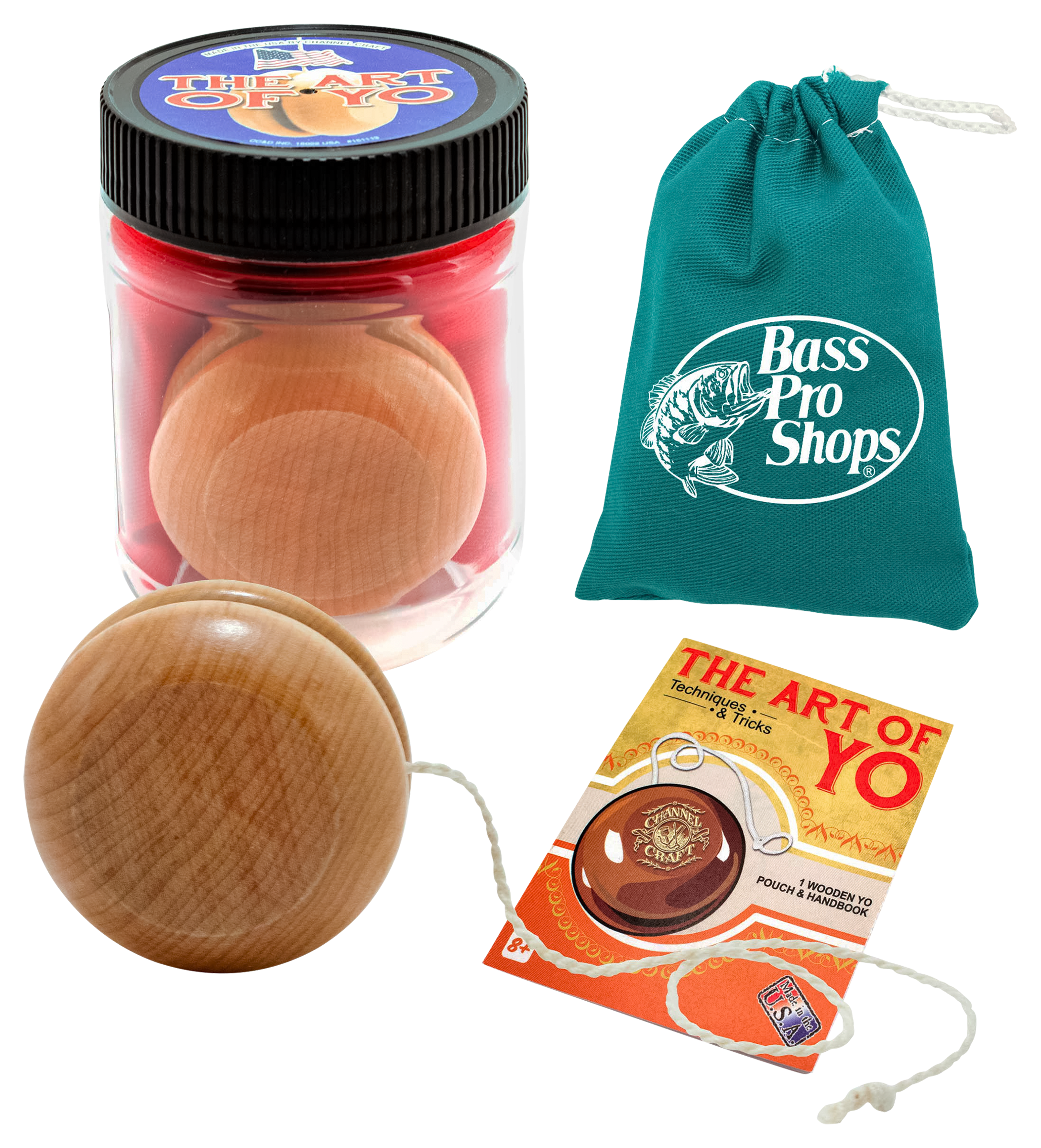 Channel Craft The Art of Yo Toy Jar with Canvas Pouch