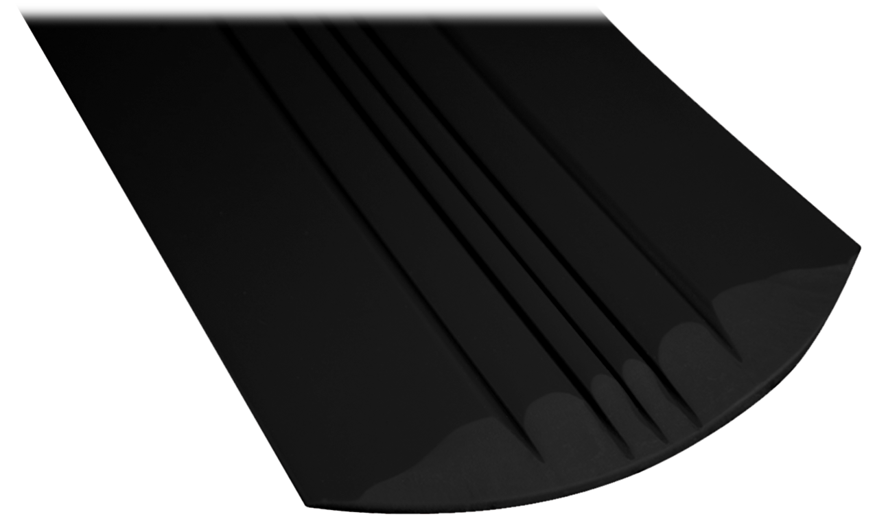 Megaware KeelGuard Keel Protector - 4 Fits up to 14 Boat - Black