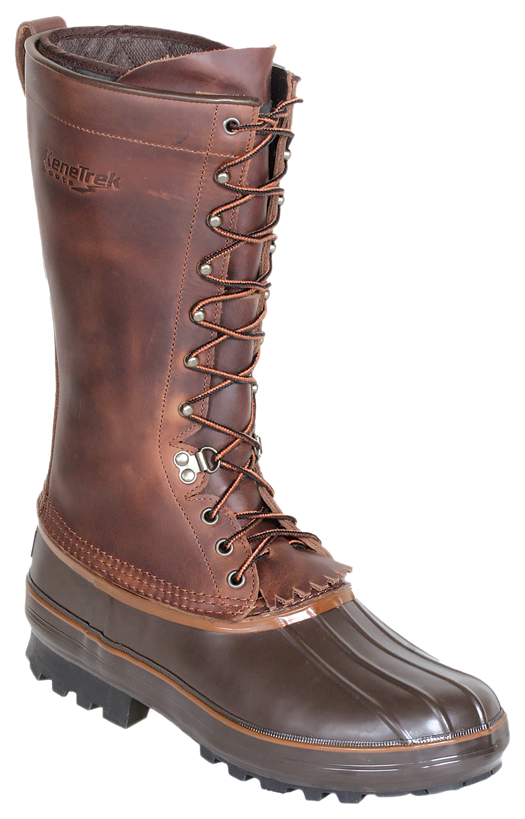 Image of "Kenetrek Grizzly 13"" Insulated Hunting Boots for Men - Brown - 9M"