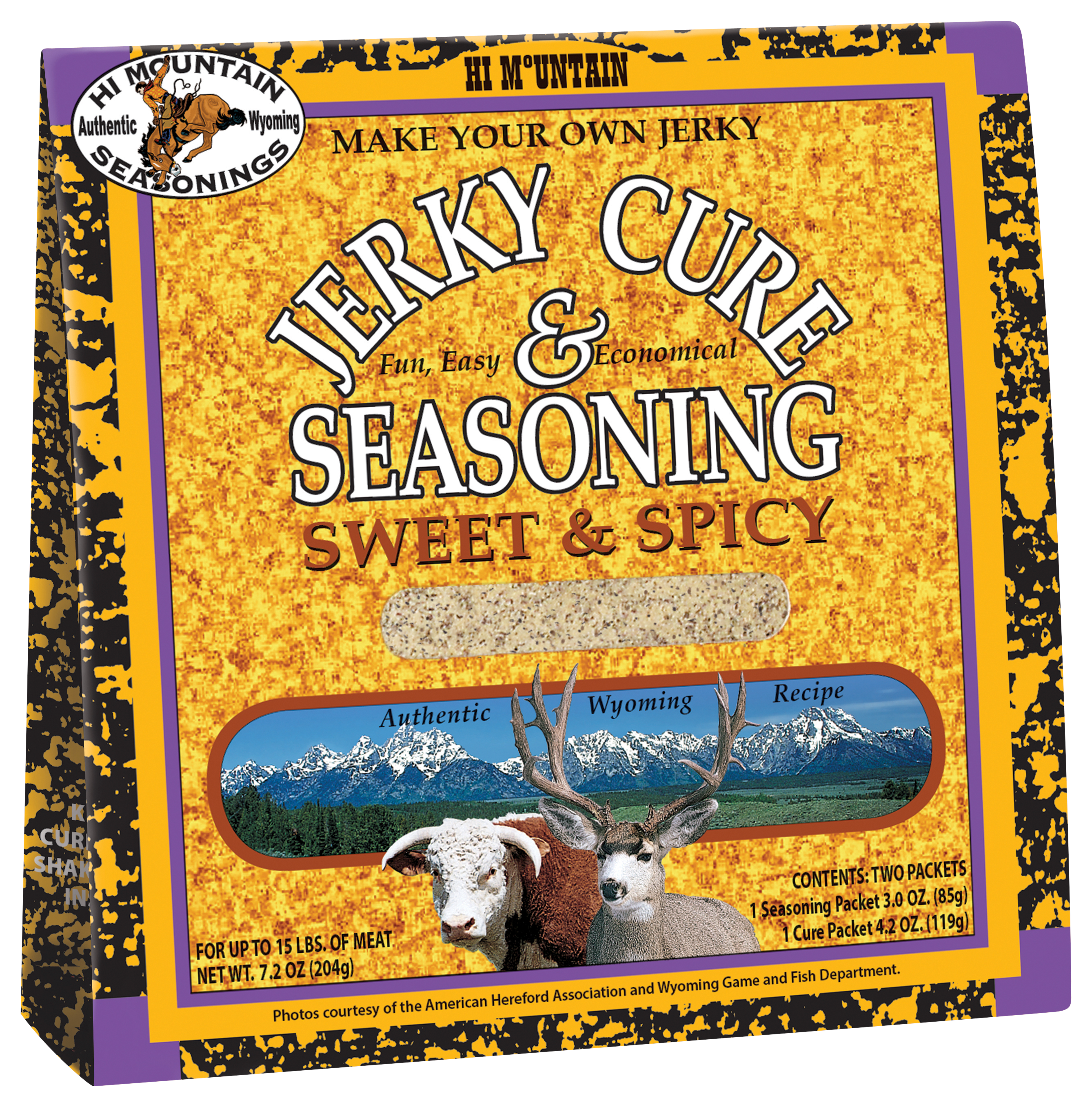 Hi Mountain Jerky Cure & Seasoning - Sweet & Spicy