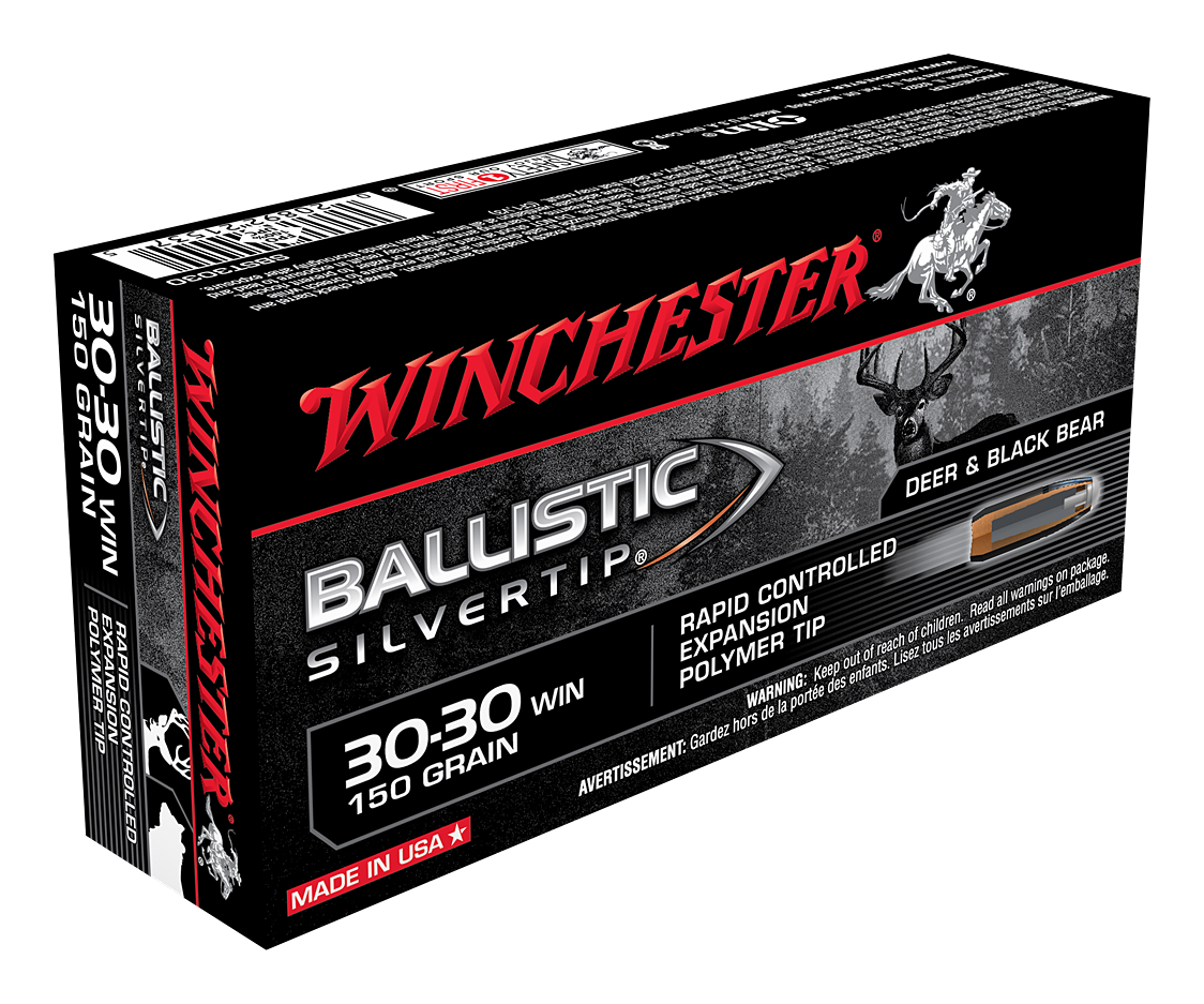 Image of Winchester Ballistic Silvertip .30-30 Winchester 150 Grain Centerfire Rifle Ammo