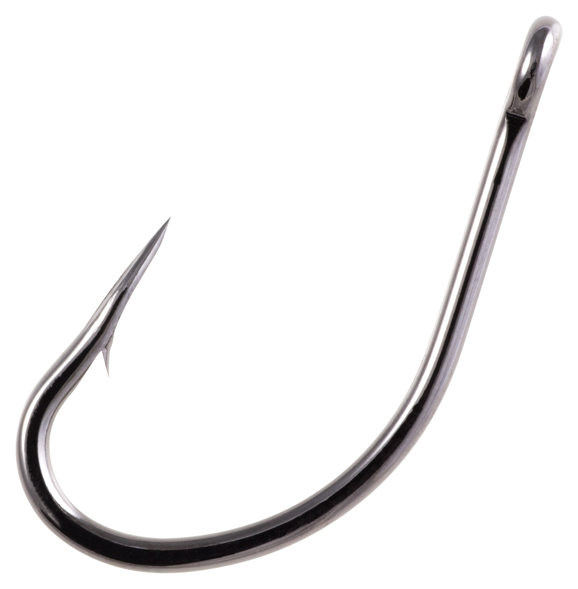 Image of Owner Flyliner Hook - Black Chrome - 1