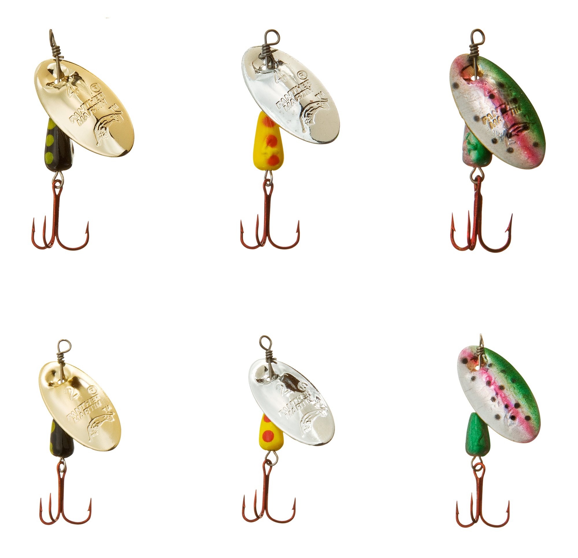 Panther Martin DDMO Deadly Dozen Spinners Fishing Lure Kit - Assorted -  Pack of 12