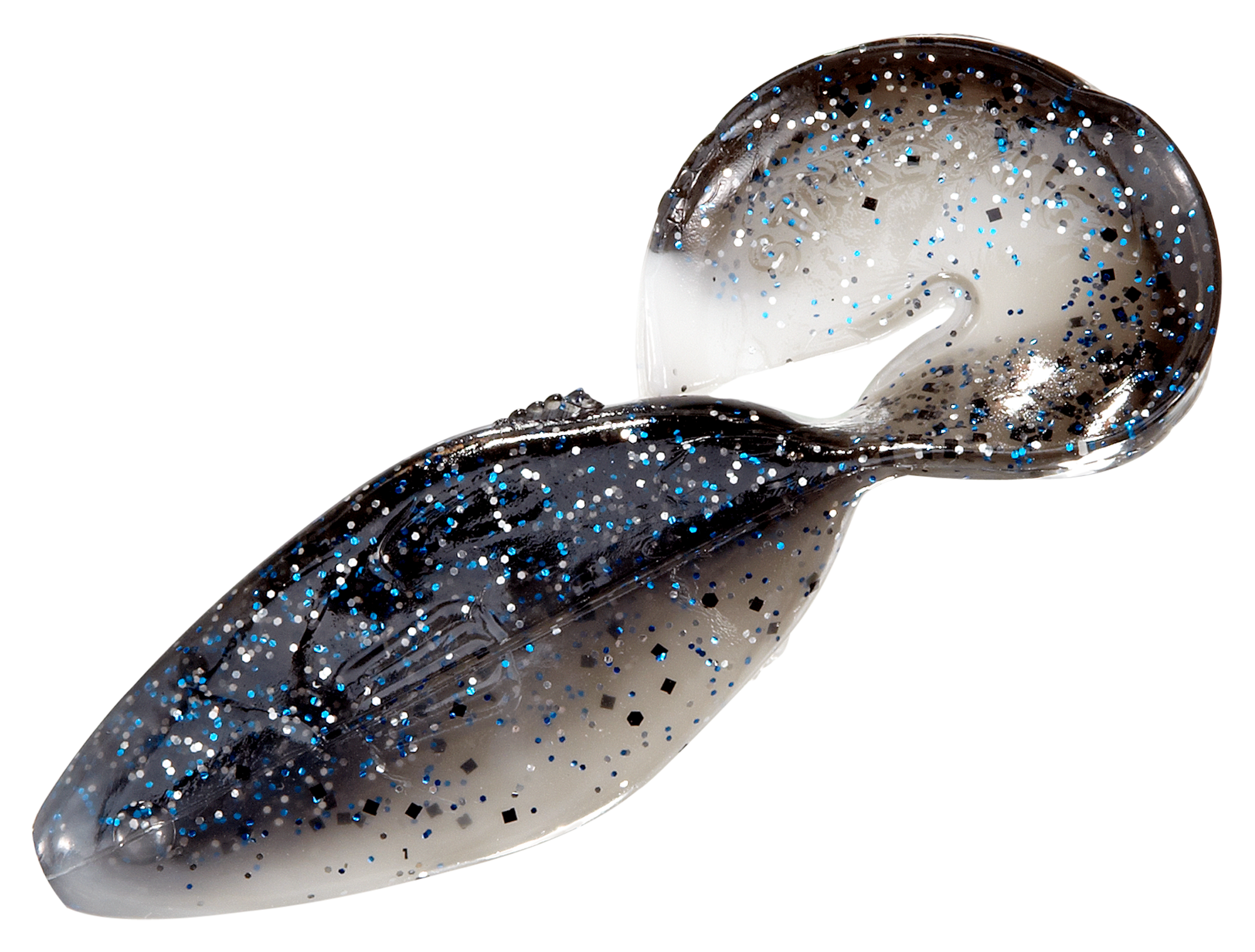 Strike King Rage Tail Shad Soft Bait Lures - Smoky Shad