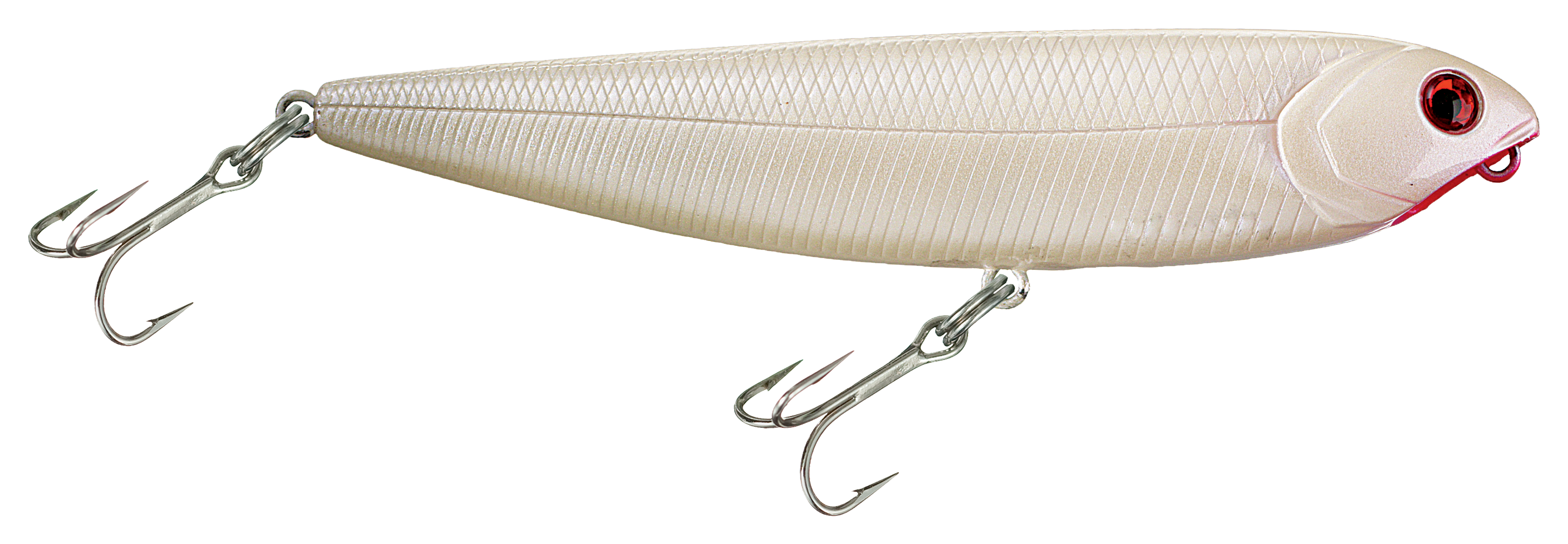 Bass Pro Shops XPS Slim Dog Hard Bait - Pearl Red Eye
