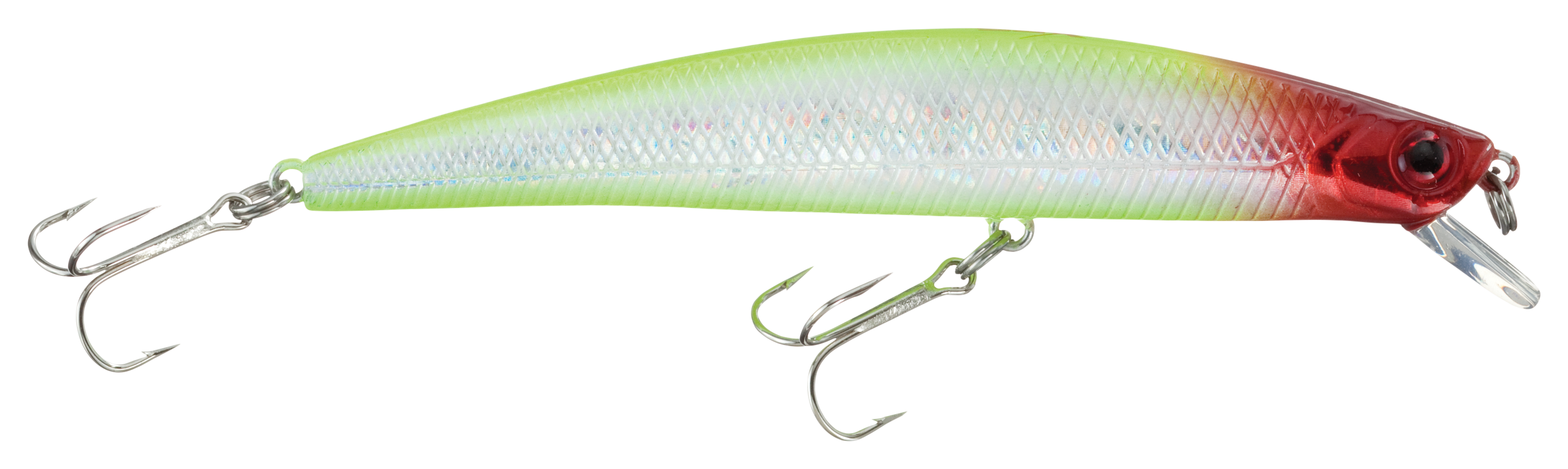 Bass Pro Shops XPS Suspending Minnow - 4 - Chrome Clown