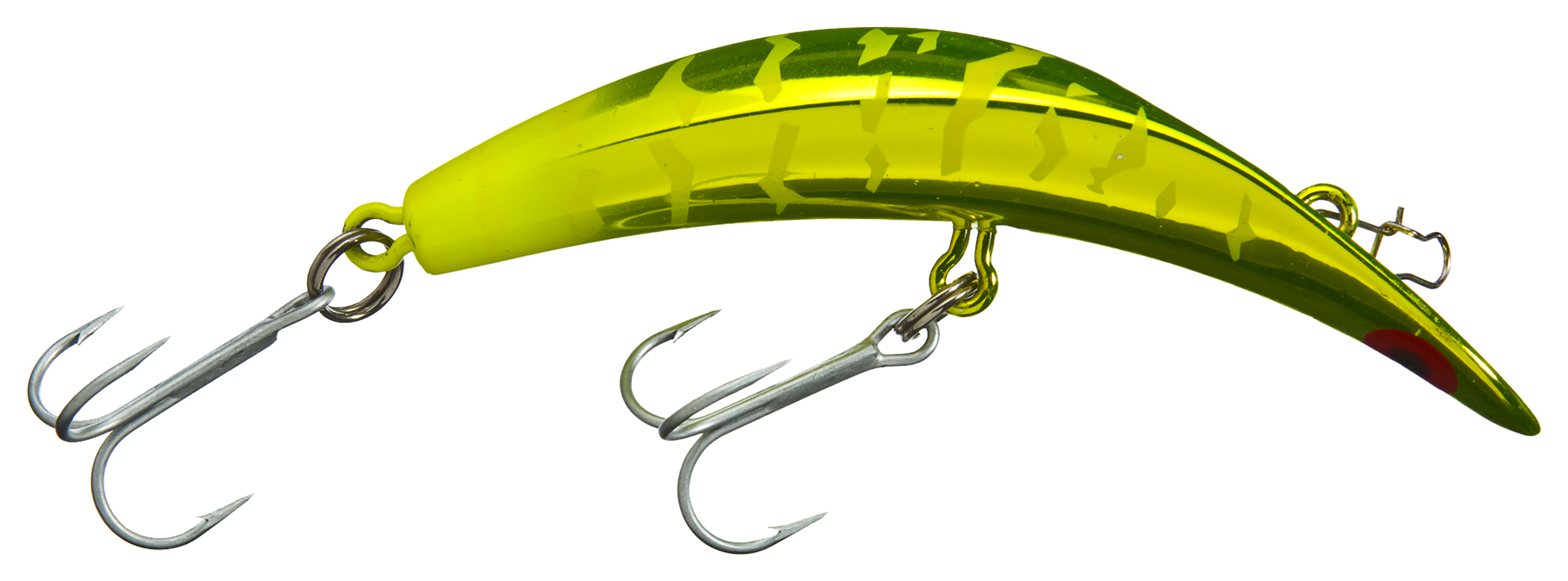 Luhr-Jensen K15 Kwikfish (Rattle) Flo. Green
