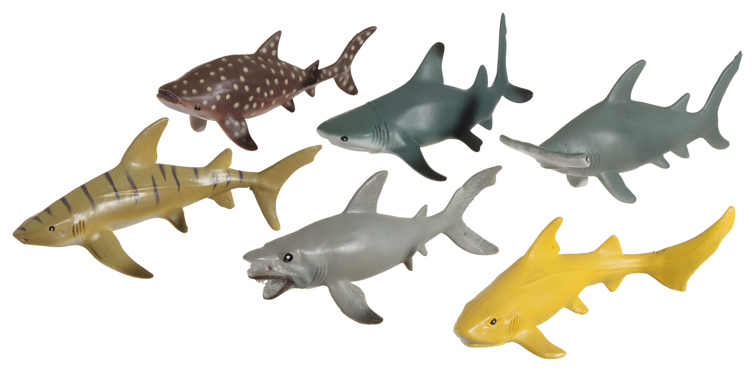 Wild Republic Polybag of Shark Figurines
