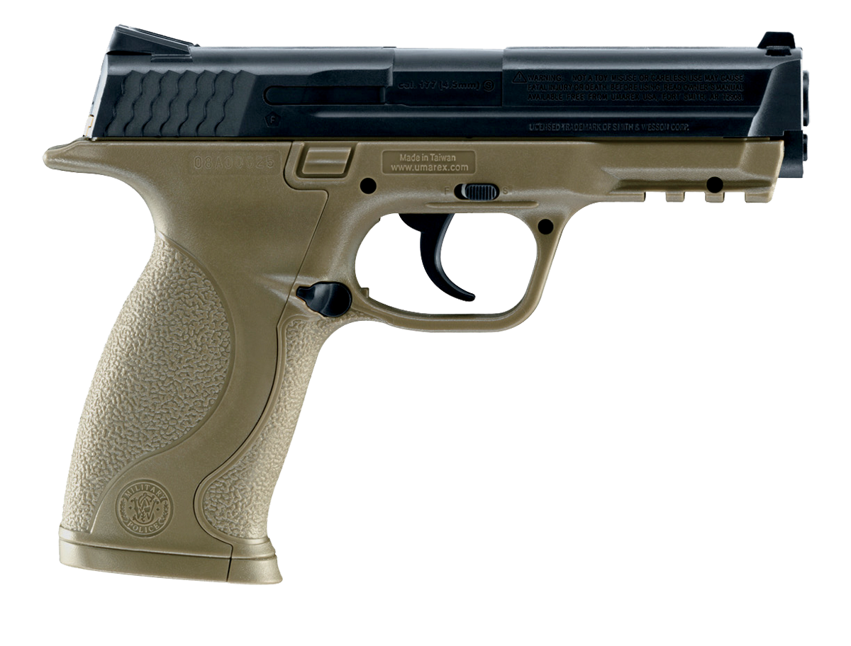 Umarex Smith & Wesson M&P CO2 Air-Pistol - Black/Olive Drab