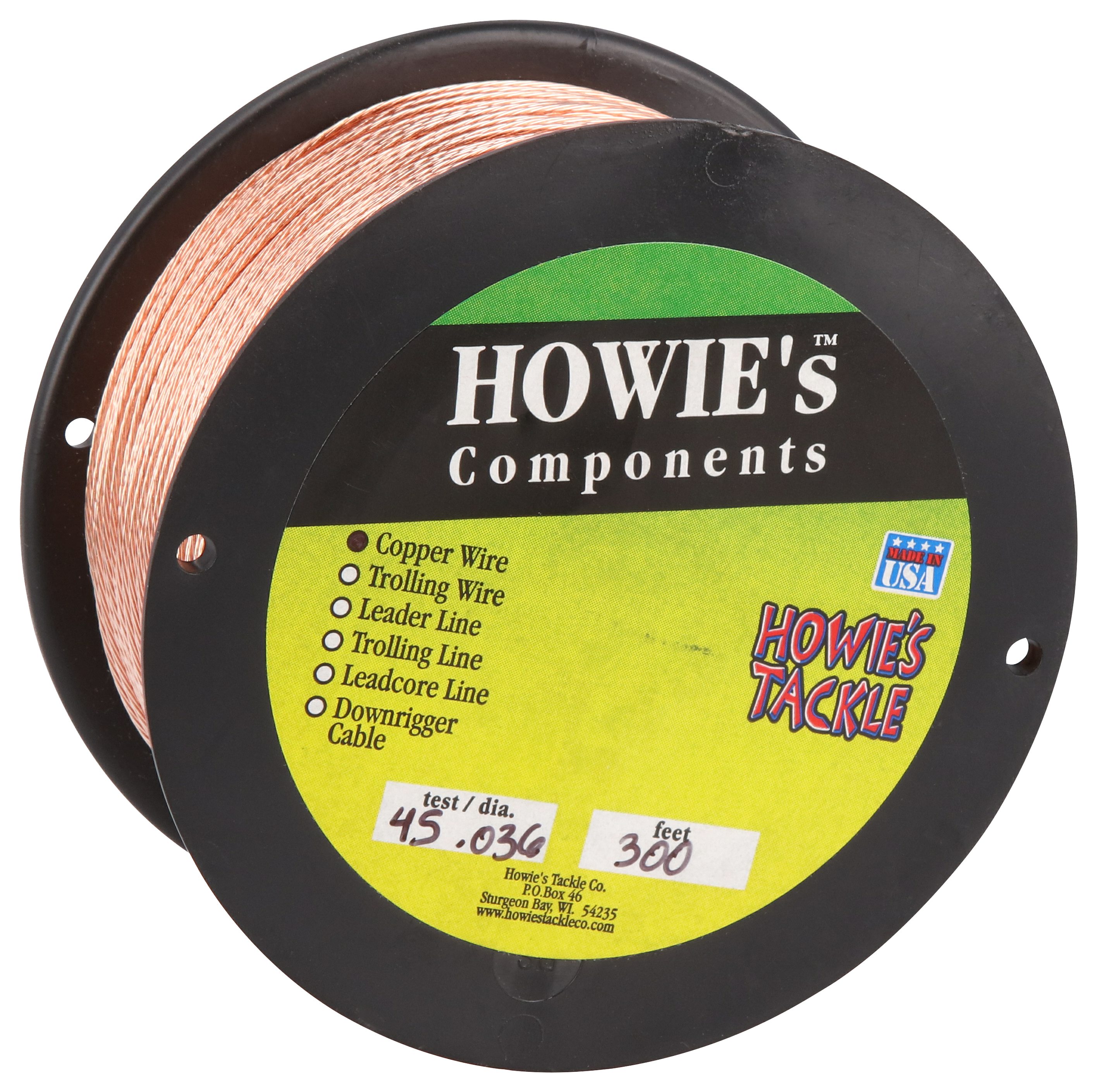 Howie's Tackle Copper Fishing Line