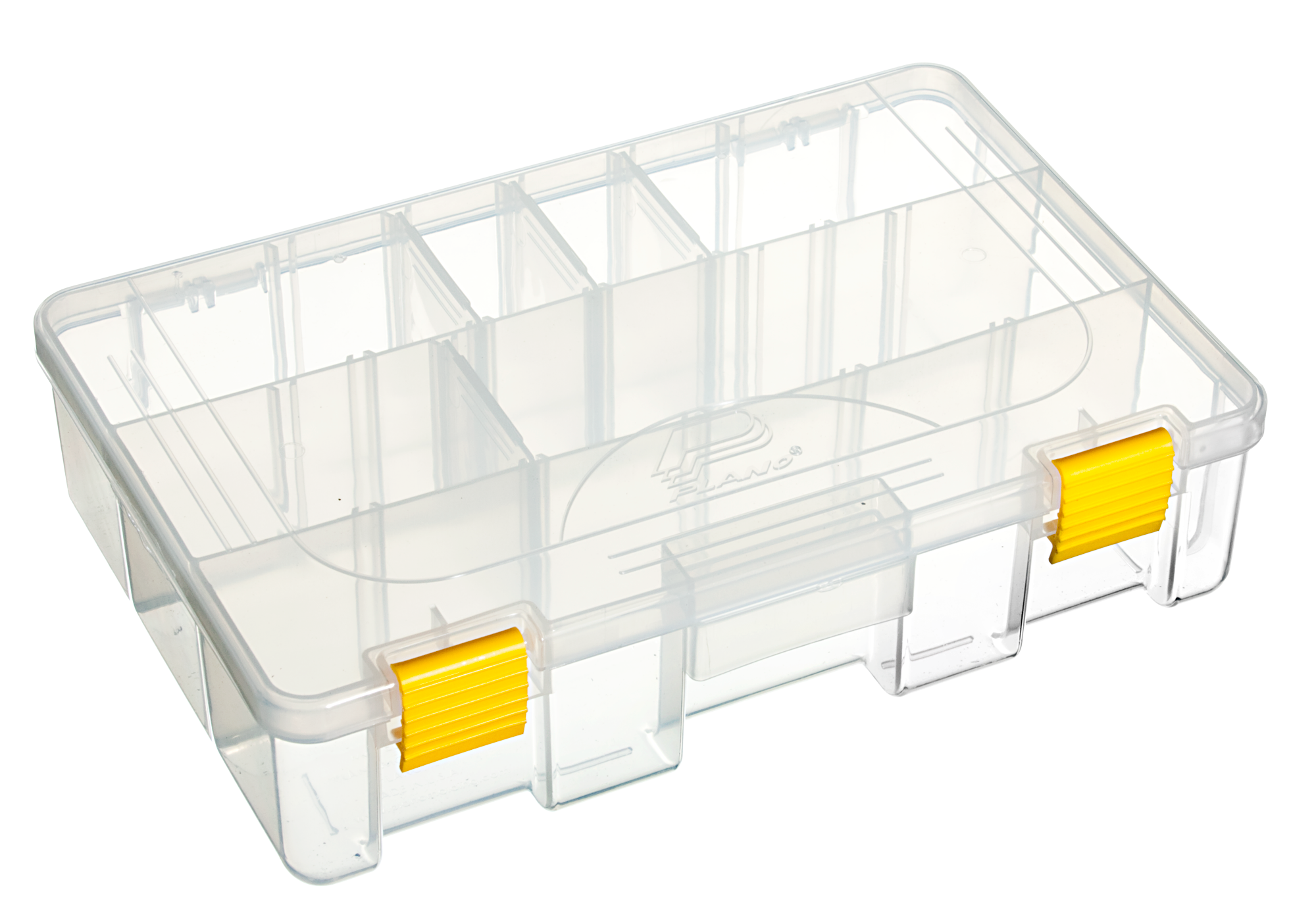  Plano 2-3601-00 Thin Stowaway with Adjustable Dividers, Clear,  One Size (2360100) : Fishing Tackle Boxes : Sports & Outdoors
