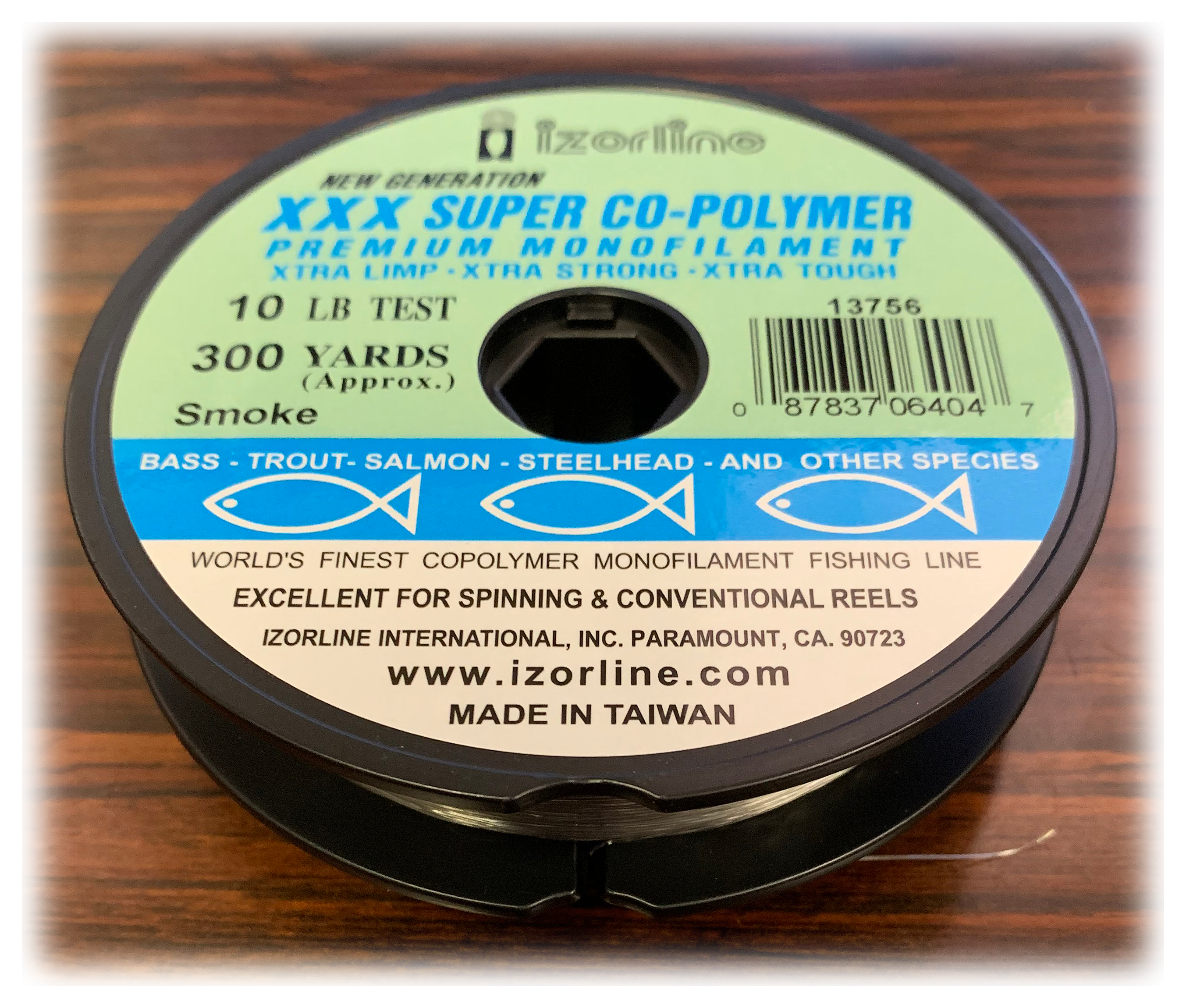 Izorline XXX Super Co-Polymer Line - Smoke