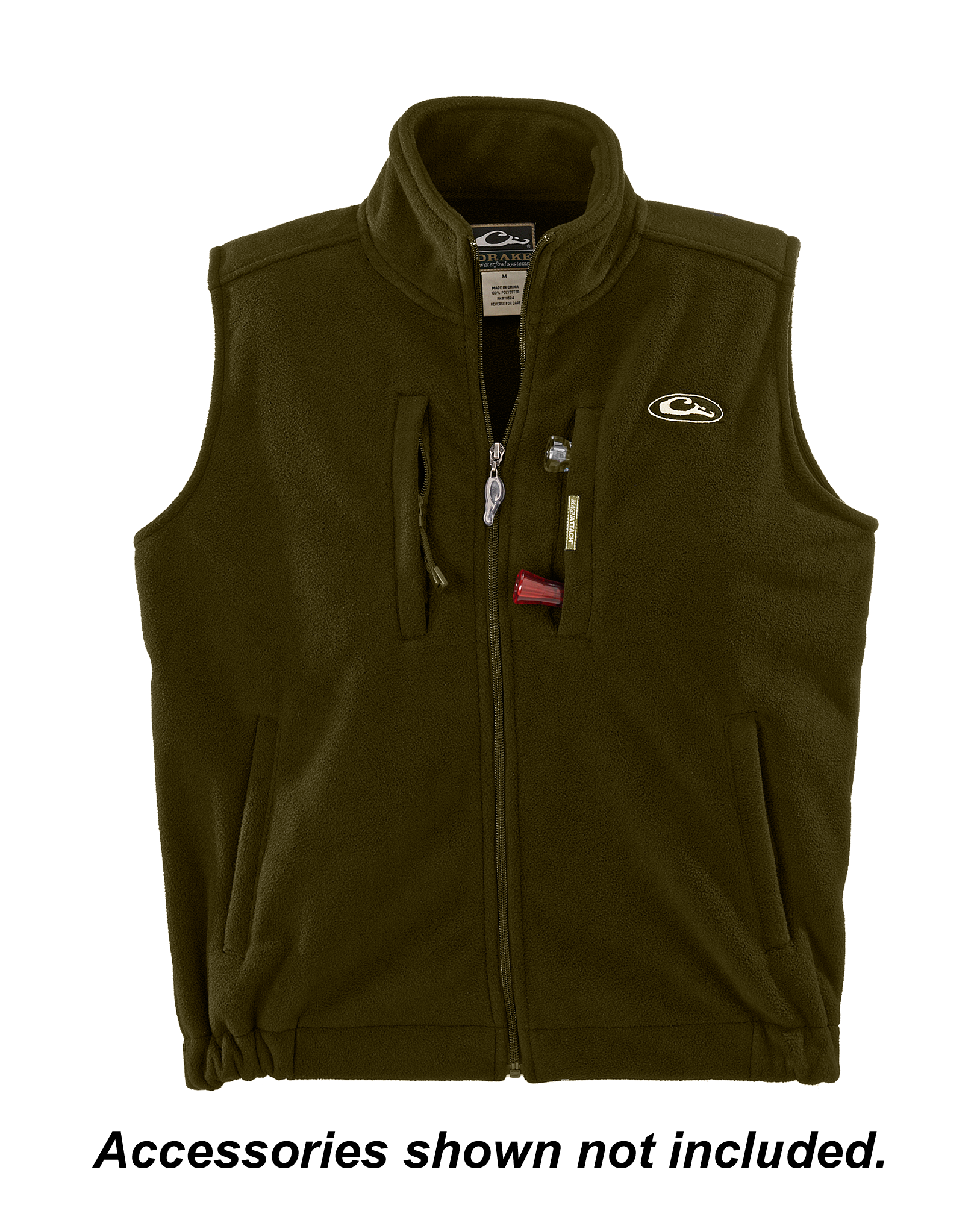 Image of Drake Waterfowl Systems MST Layering Vest for Men - Olive
