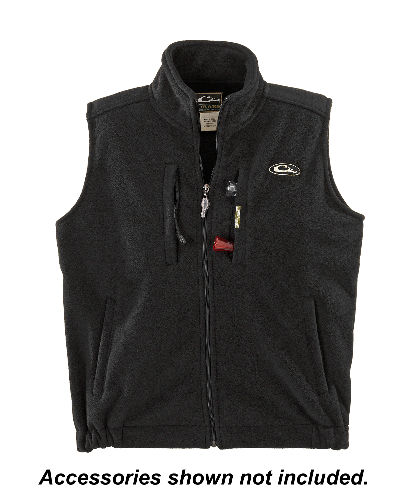 Image of Drake Waterfowl Systems MST Layering Vest for Men - Black