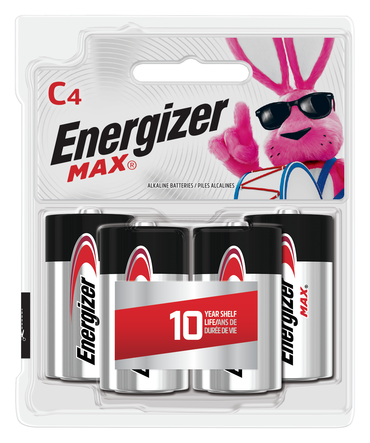 Energizer Max C Battery 4-Pack