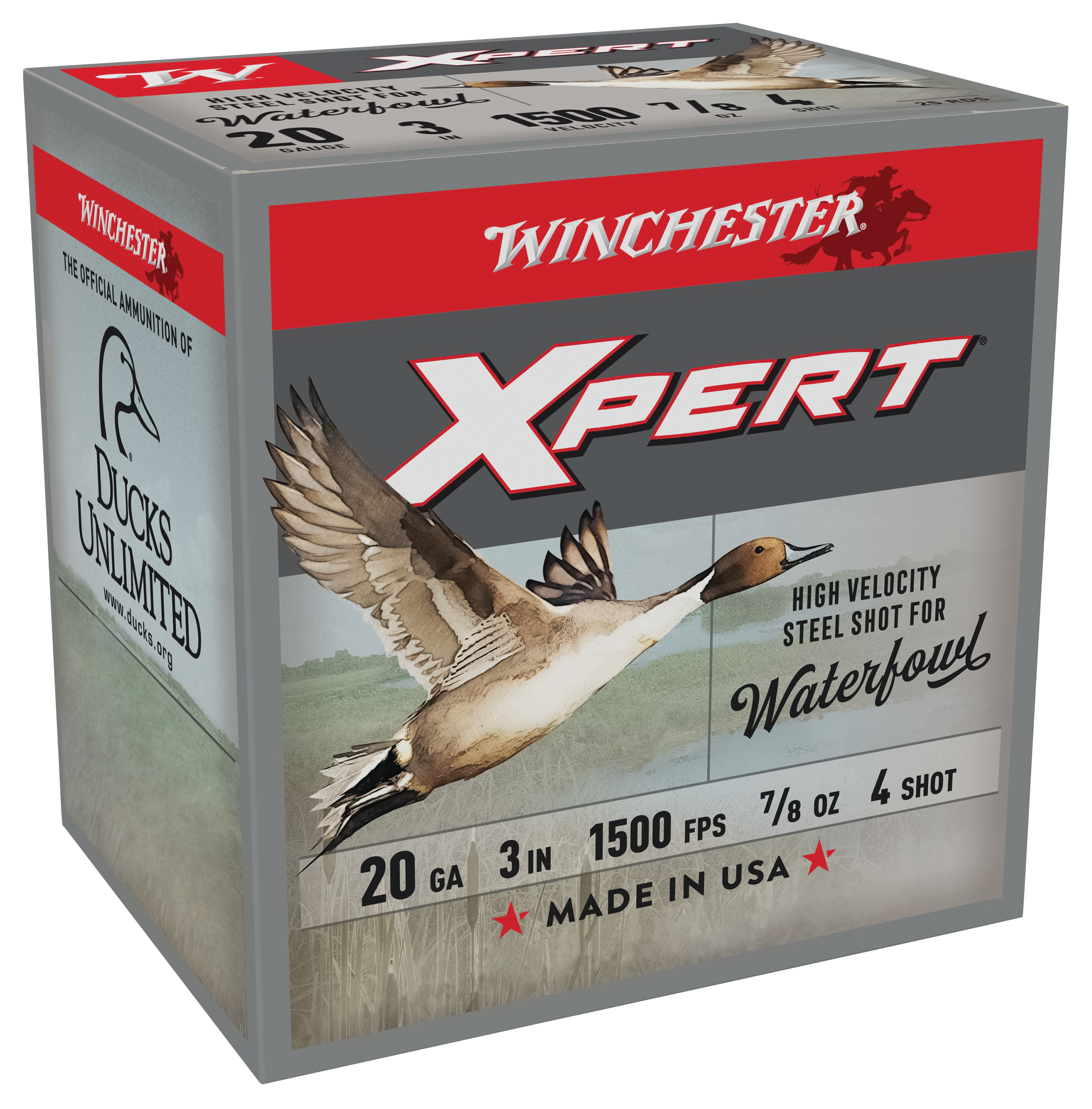 Winchester Ducks Unlimited 85th Anniversary Xpert HV 12Ga 3 1-1/4Oz Case  250 Rd