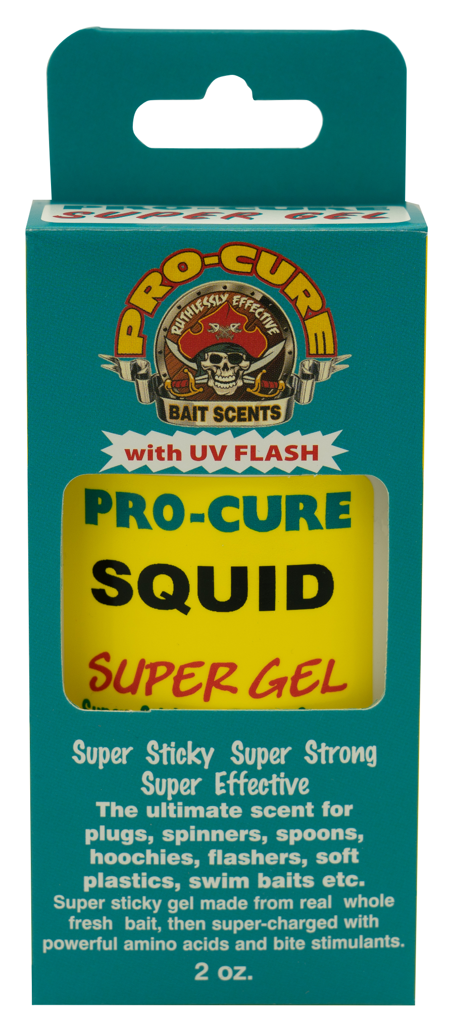 Pro-Cure Super Gel Fish Attractant - Squid
