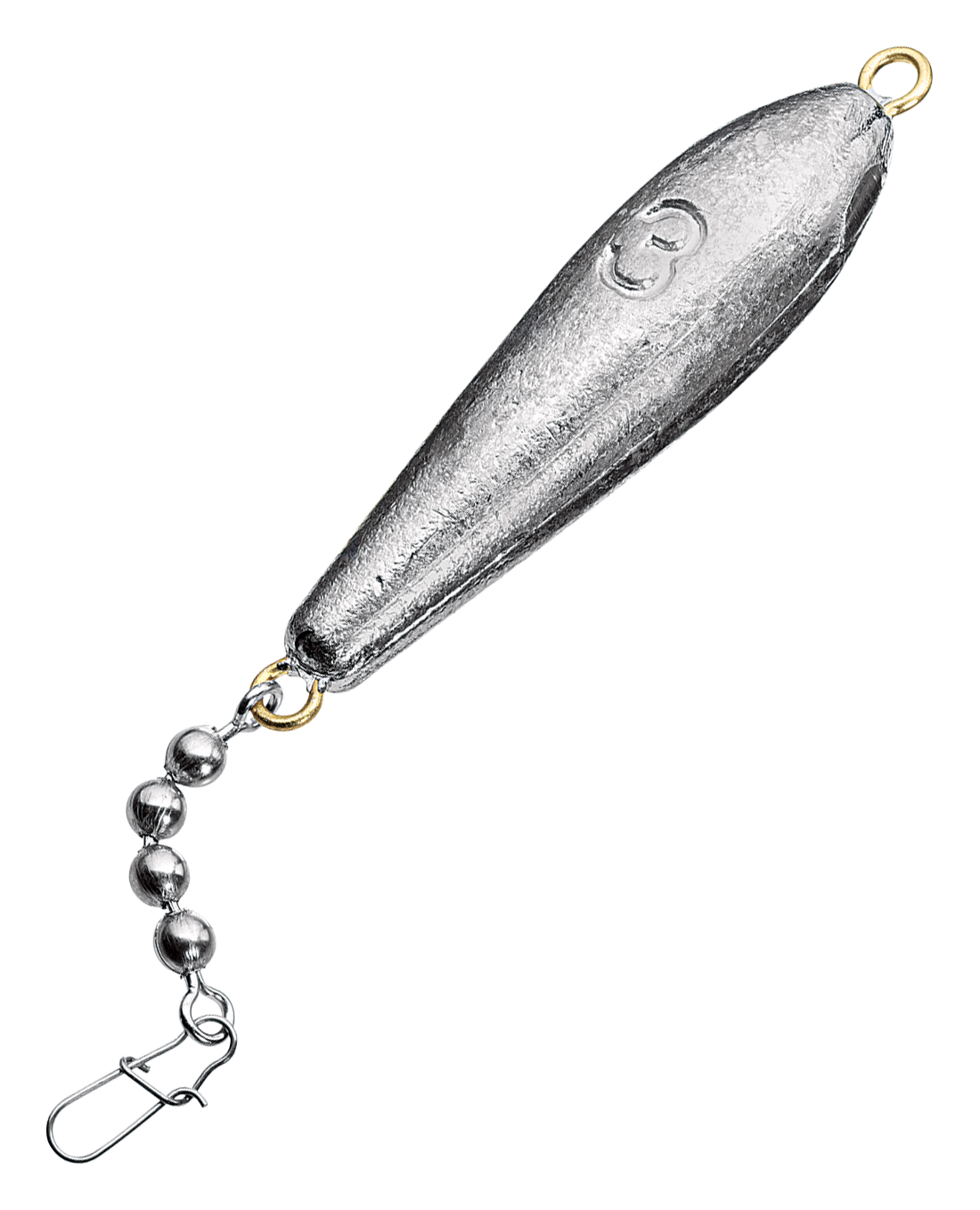 Trolling Sinkers with Stainless Steel Bead Chain 3/4oz