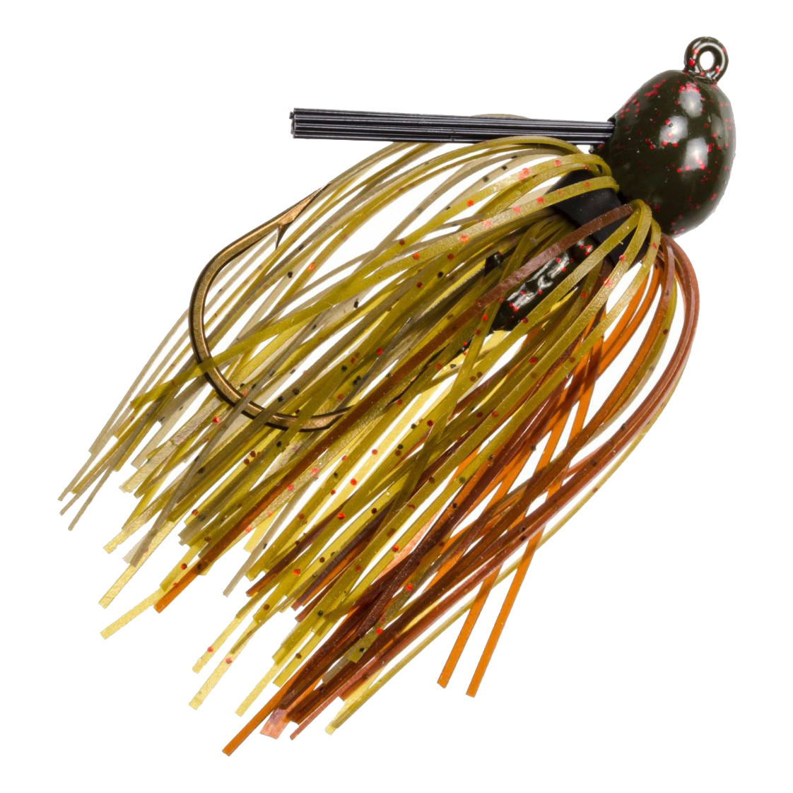 Strike King Bitsy Bug Mini Jig 3/16 Oz - Noir/bleu Flocon, Leurre Pour Bass - NEUF