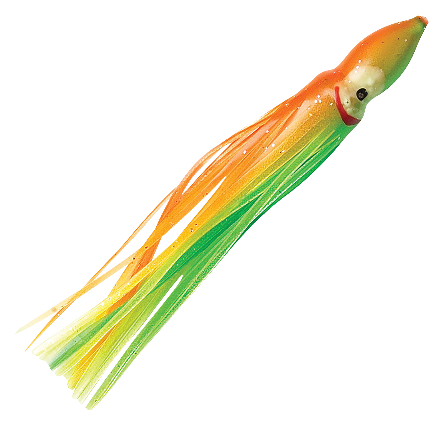 P-Line Sunrise Squid - Orange/Chartreuse/Green