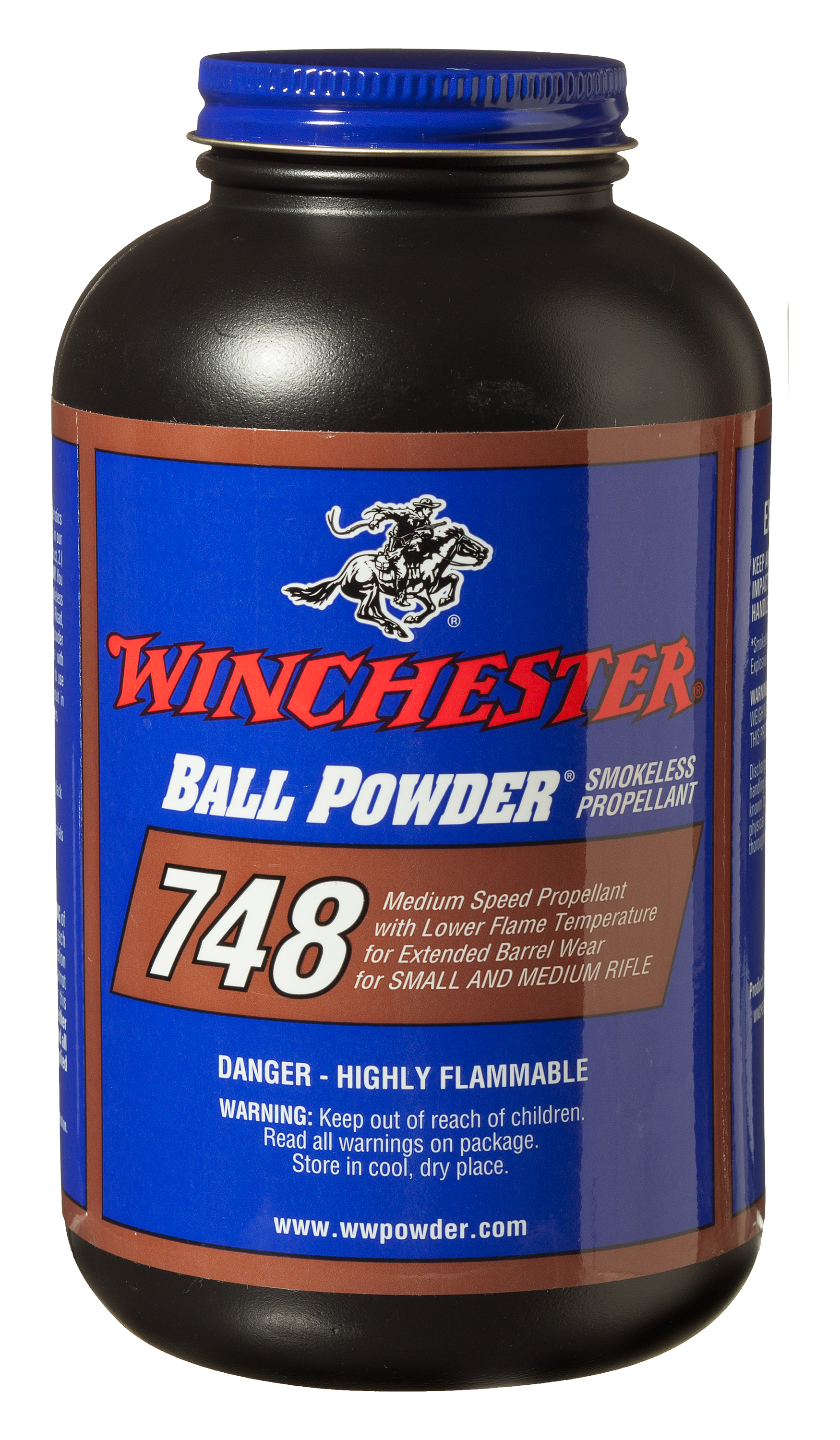 Winchester 748 Smokeless Propellant Reloading Powder - 1 lb.
