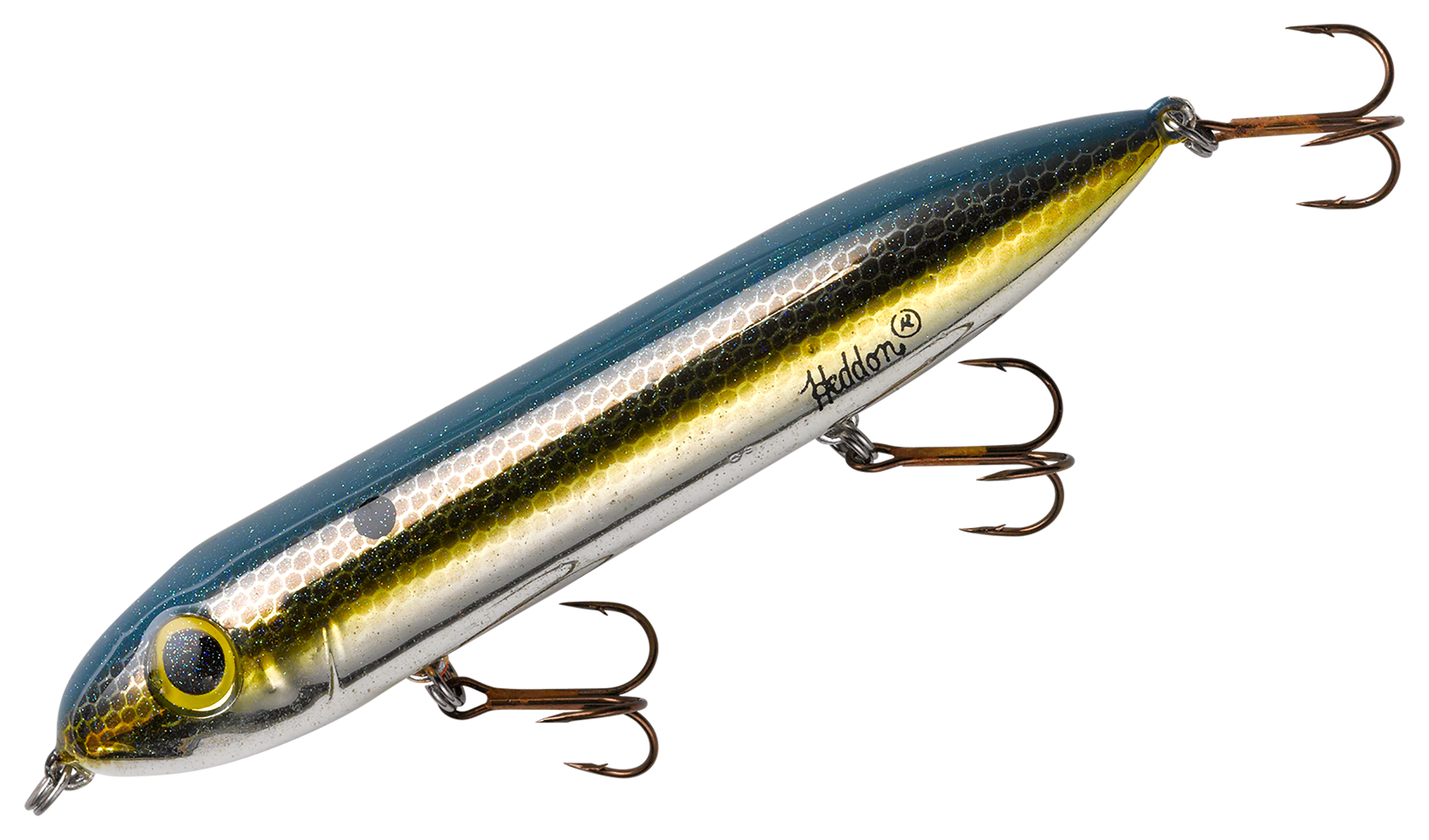 Heddon Super Spook Topwater Fishing Lure for Saltwater and Freshwater,  Black Shiner, Super Spook (7/8 oz) : : Sports & Outdoors