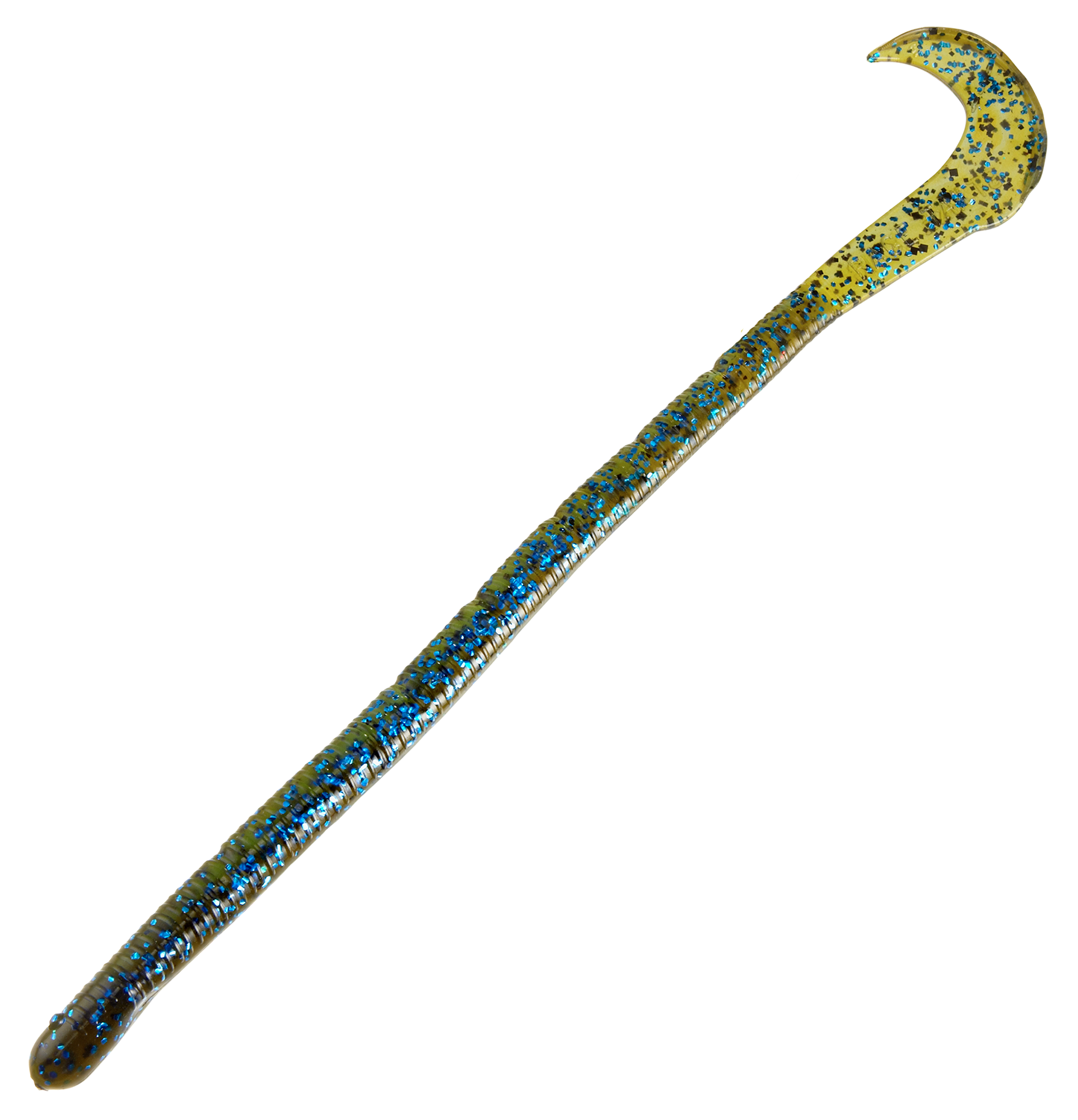 Strike King Rage Tail Thumper Worm 10" – Soft Plastic Fishing Lure (Pick Your Color)