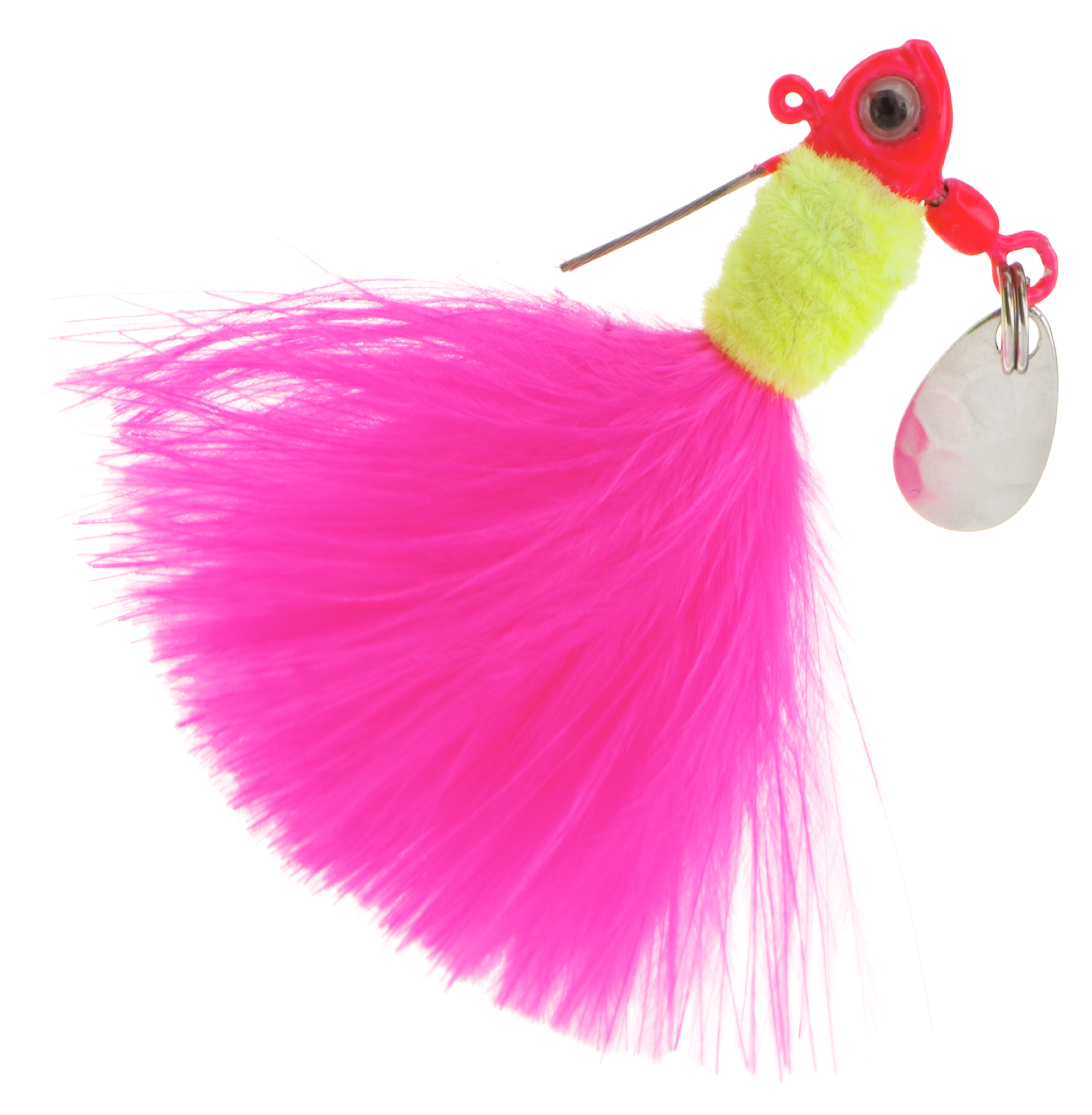 BASS PRO SHOPS Weedless Marabou Stump Jumper Jig Bait